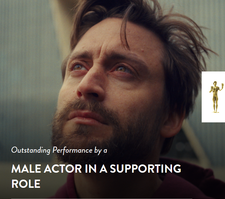 Kieran Culkin憑《深痛導賞團》奪演員工會獎最佳男配角。