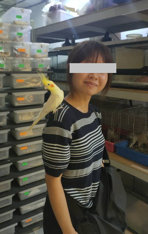 少女留言稱該名男子是她男友。(互聯網)