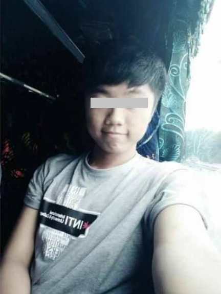 少女留言稱該名男子是她男友。(互聯網)