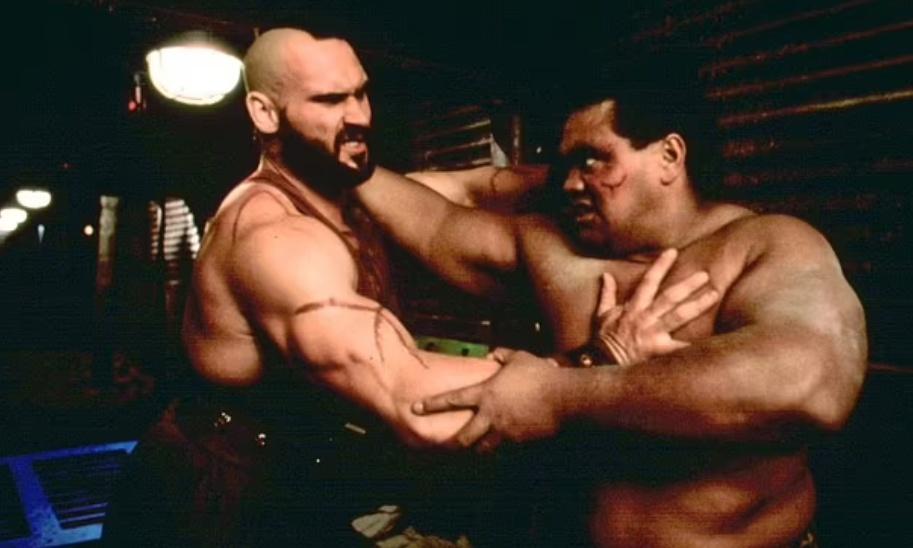 Peter Navy Tuiasosopo在經典電玩改編的電影《街頭霸王》(Street Fighter)中飾演人氣角色相撲選手「本田」。(網上圖片)