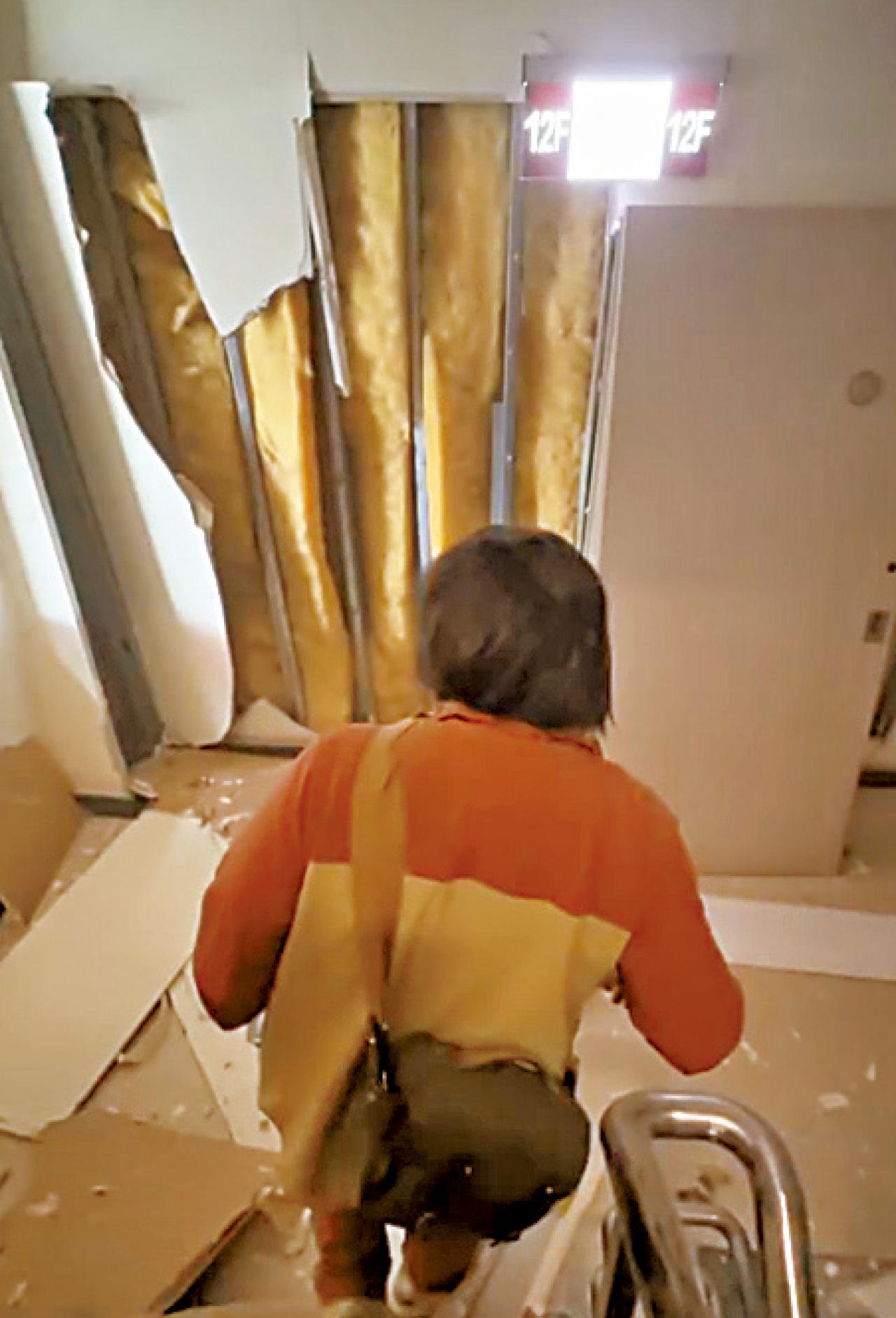 台中新光三越氣爆