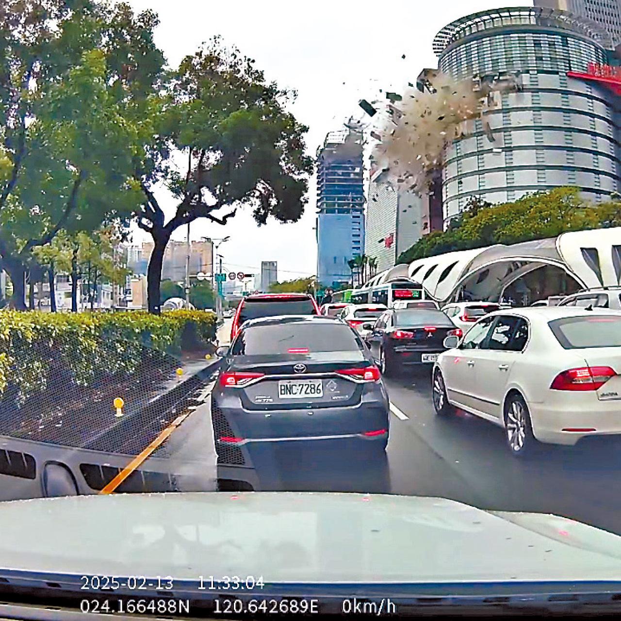 台中新光三越氣爆