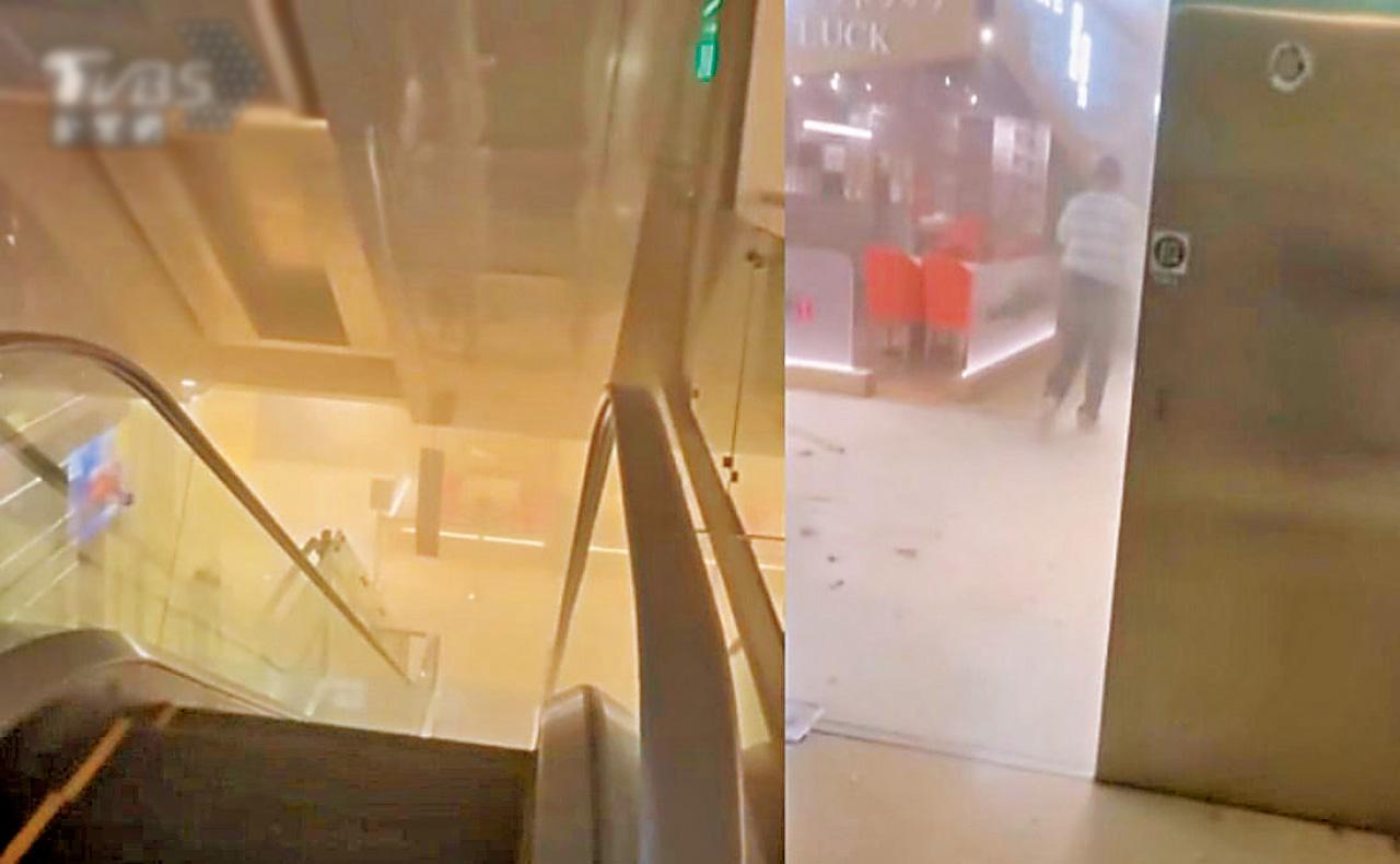 台中新光三越氣爆