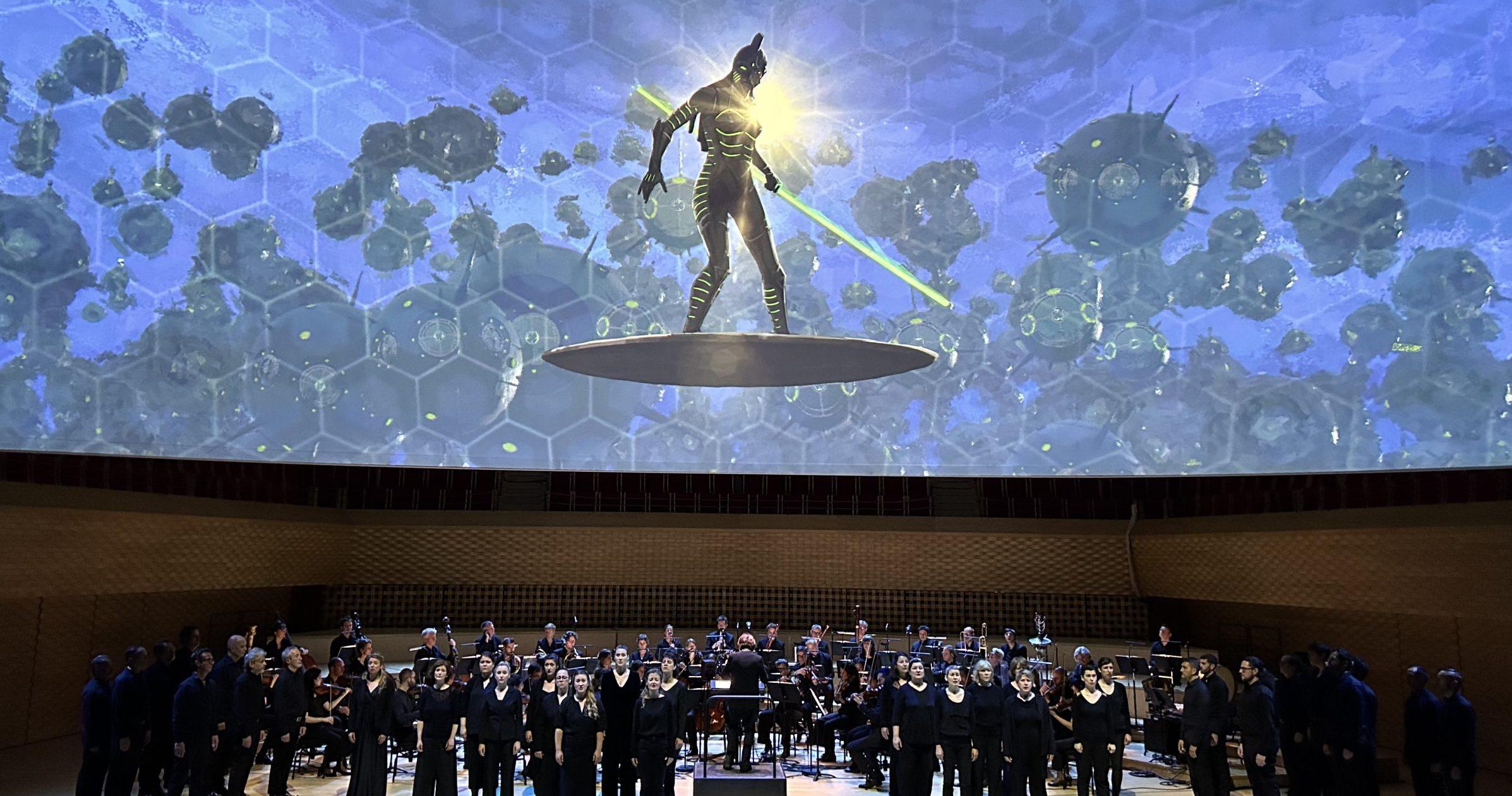 音樂配上太空戰記式的科幻故事,讓樂迷全方位感受音樂x動漫的震撼威力。