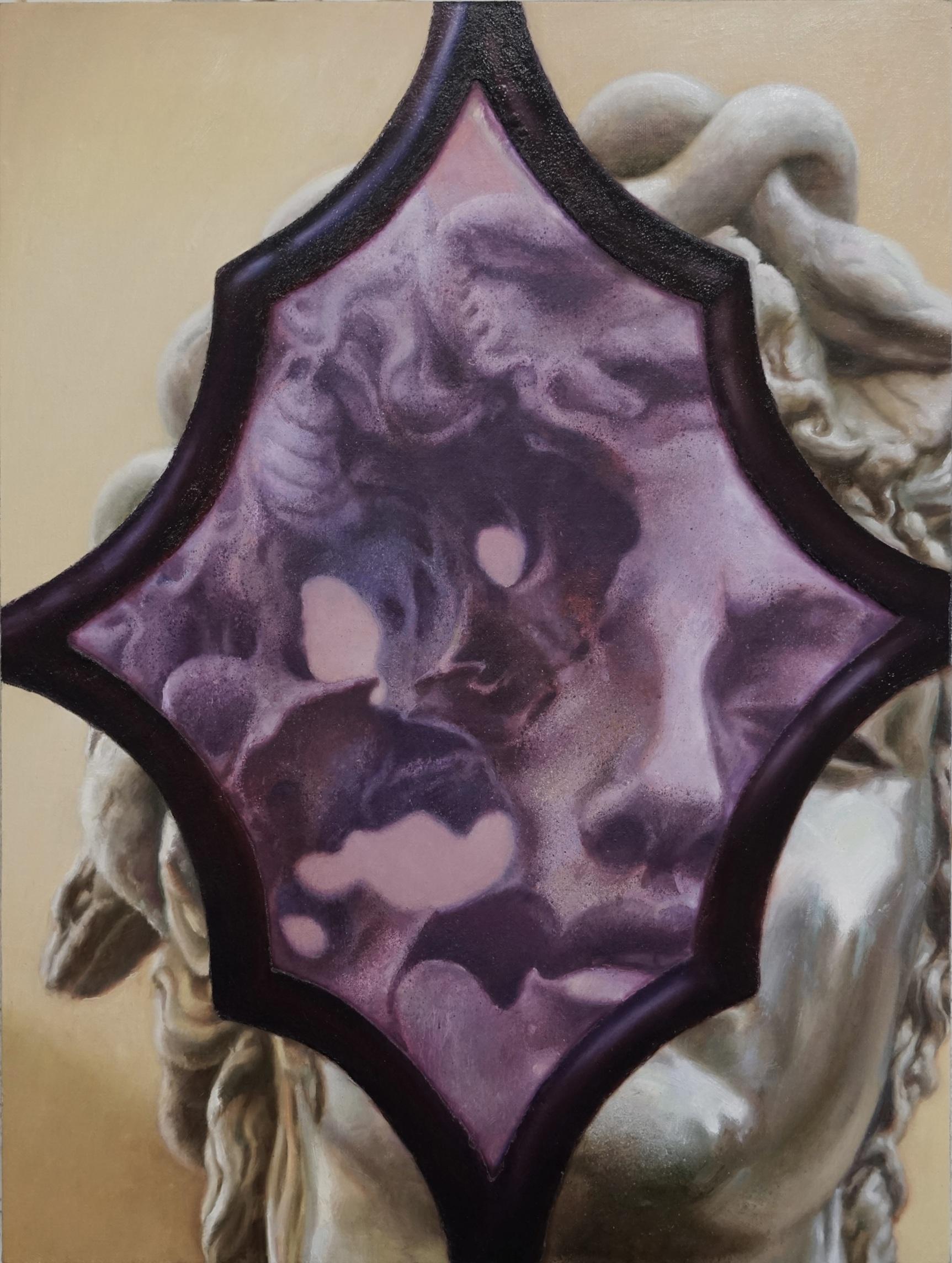 Fang Yu繪畫作品《Medusa》。