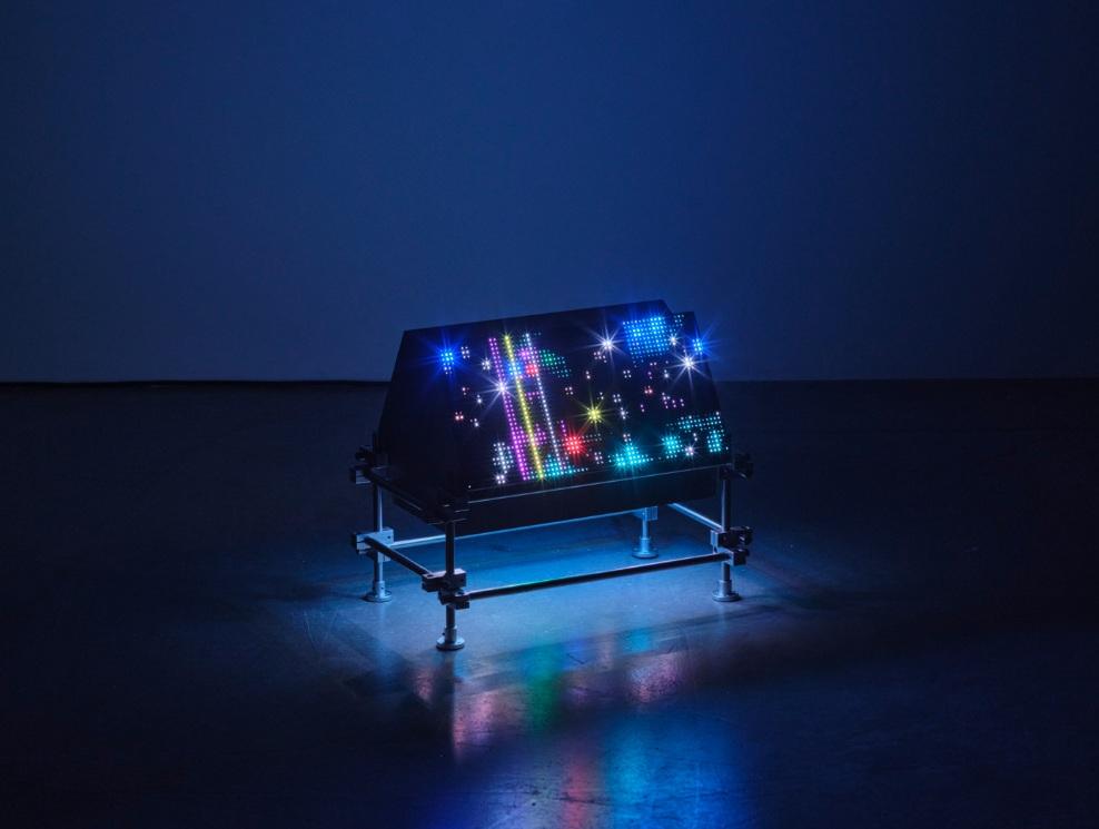 噴墨列印攝影作品《沉默的呼吸》。