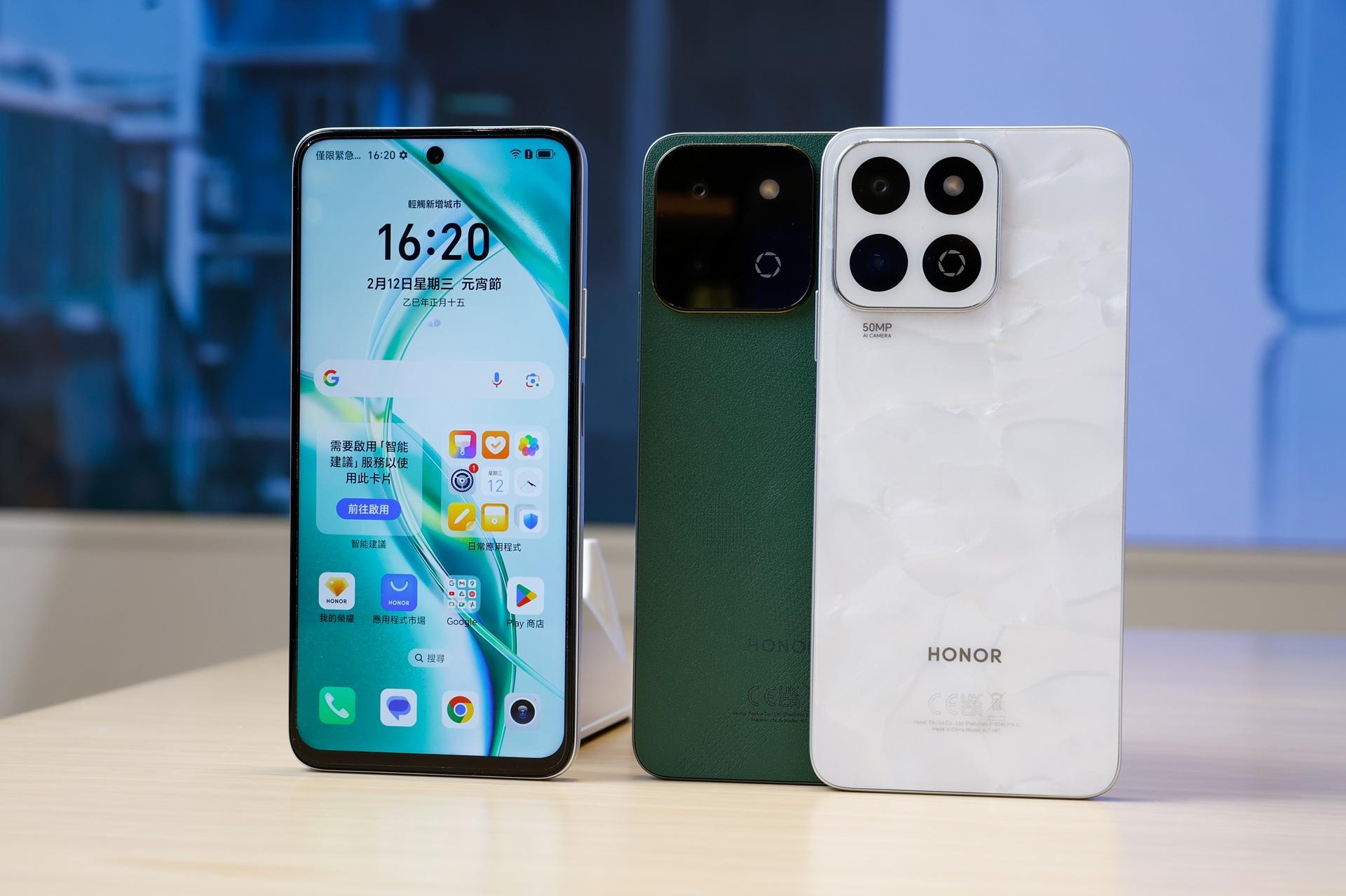 同樣採用6.8吋大屏,除月影白配色外更提供暗花紋理的仙蹤綠。