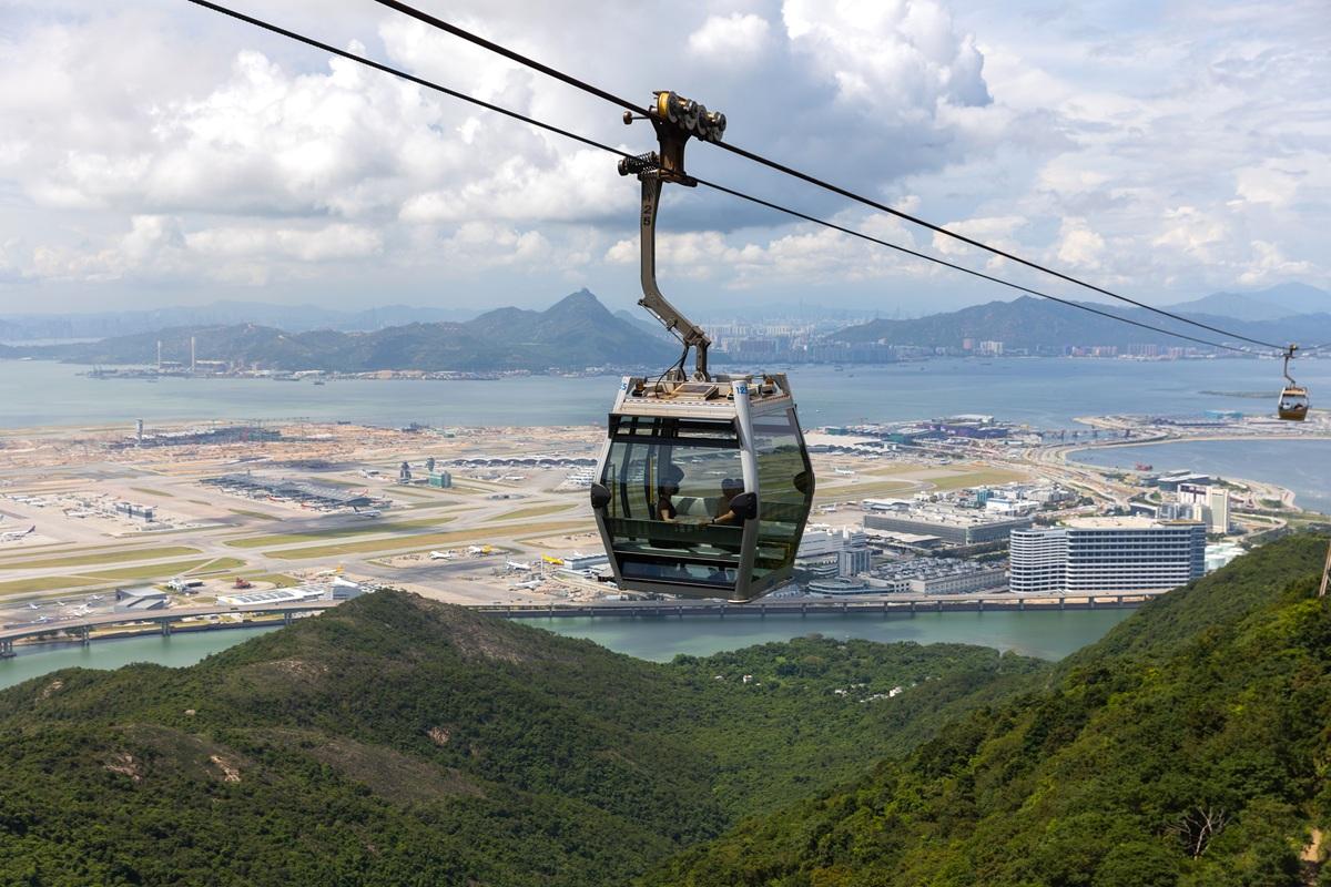 昂坪360纜車。(昂坪360)