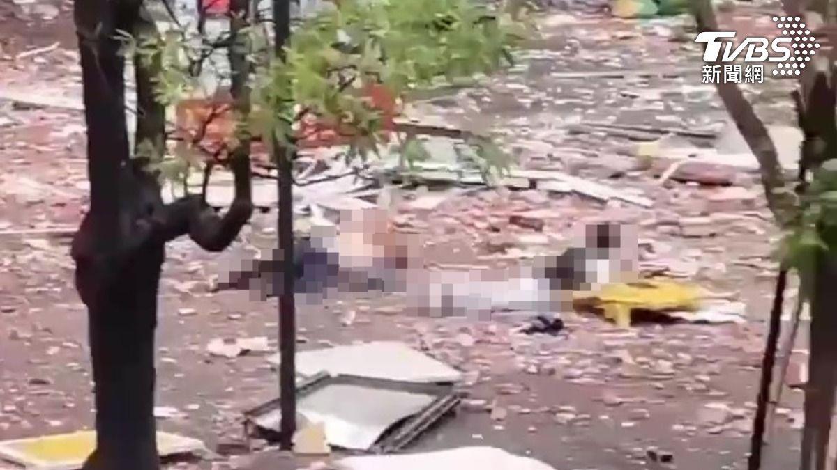 台中新光三越氣爆