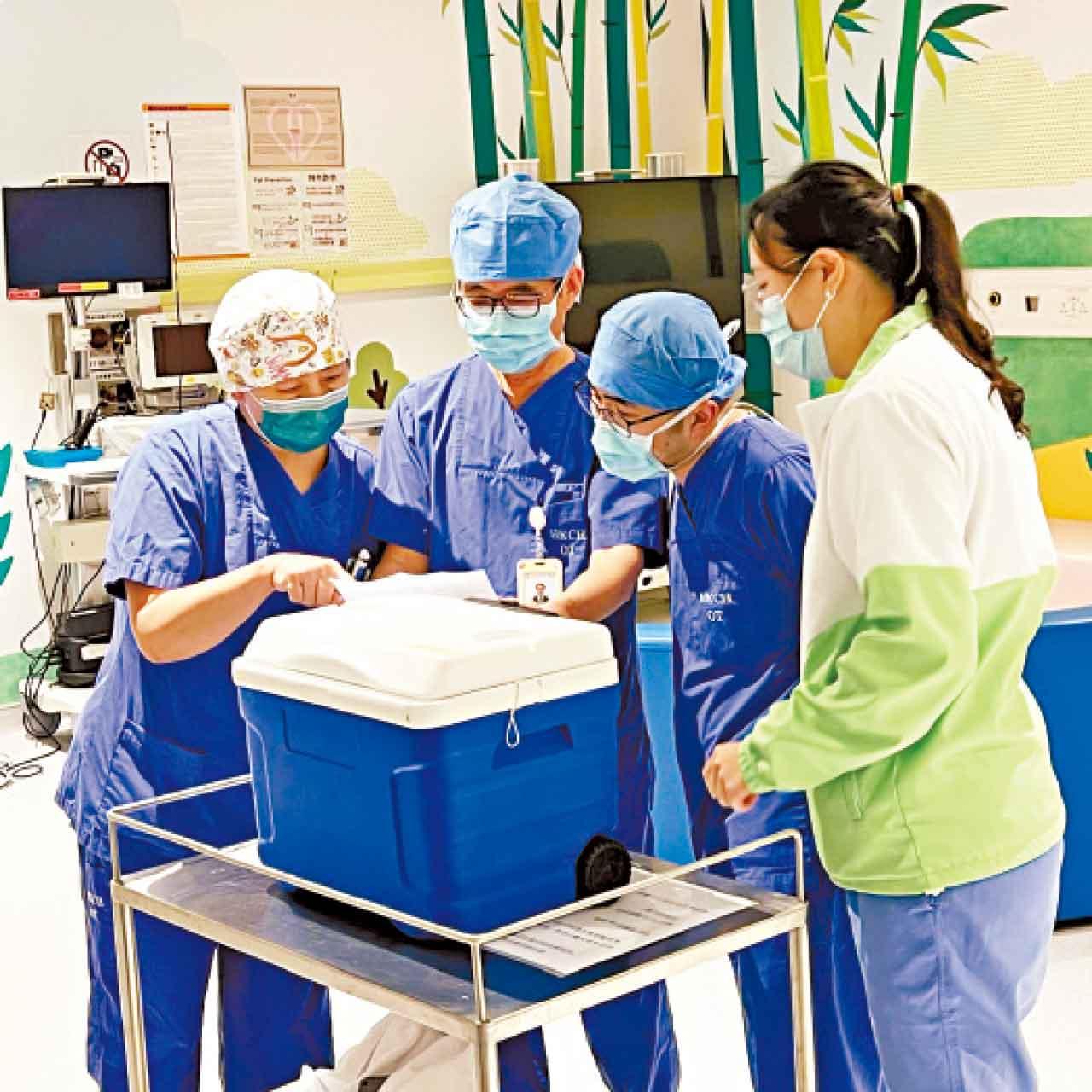 女嬰祈祈心臟移植