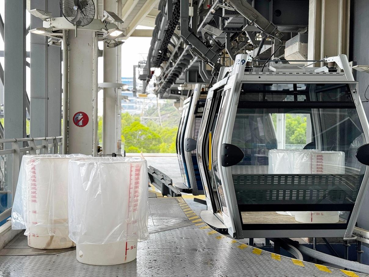 全景纜車 Crystal+ Cable Car。(昂坪360)