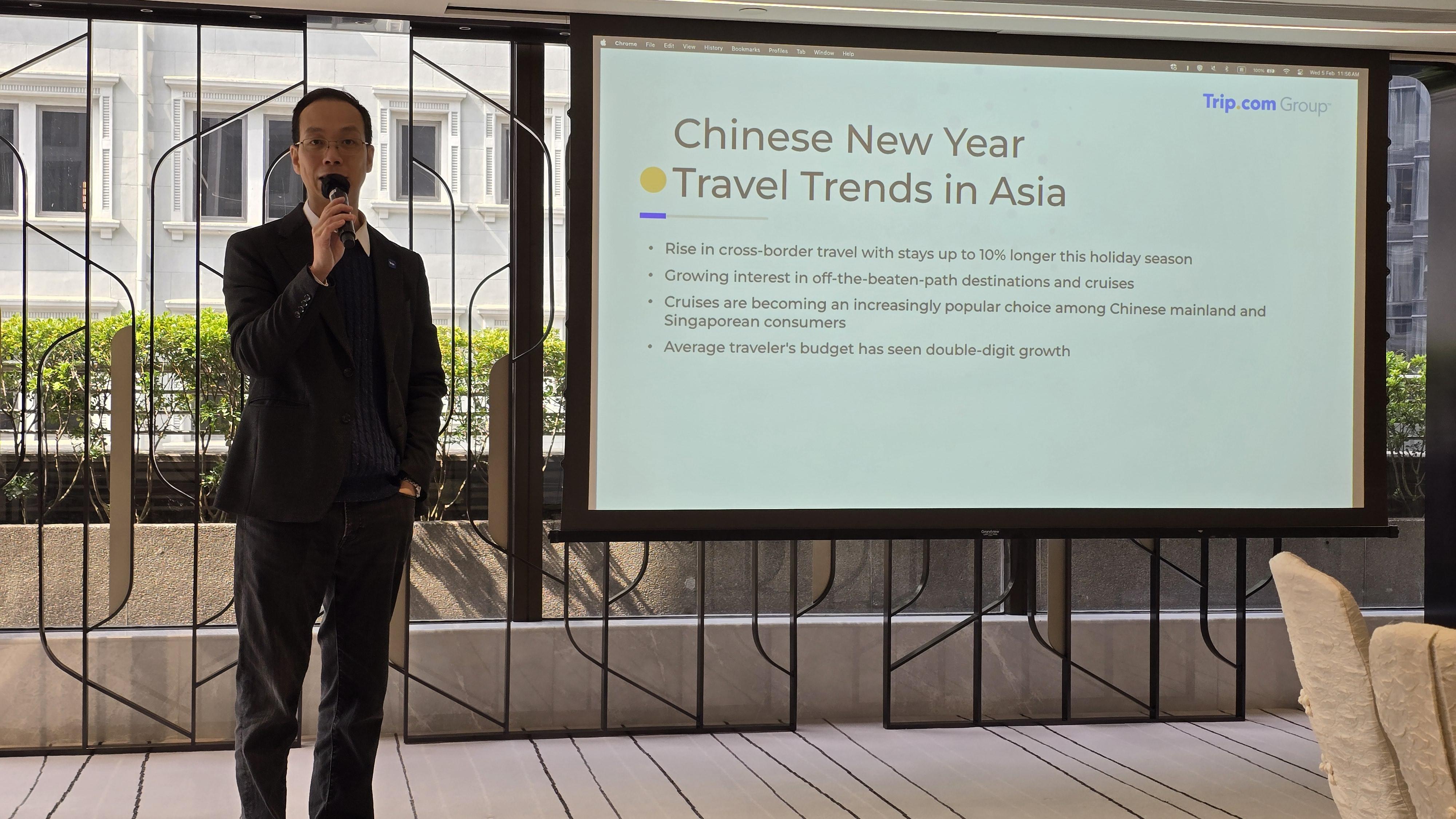 綜觀區內數據,中國內地和新加坡遊客對遊輪旅遊愈趨興趣。