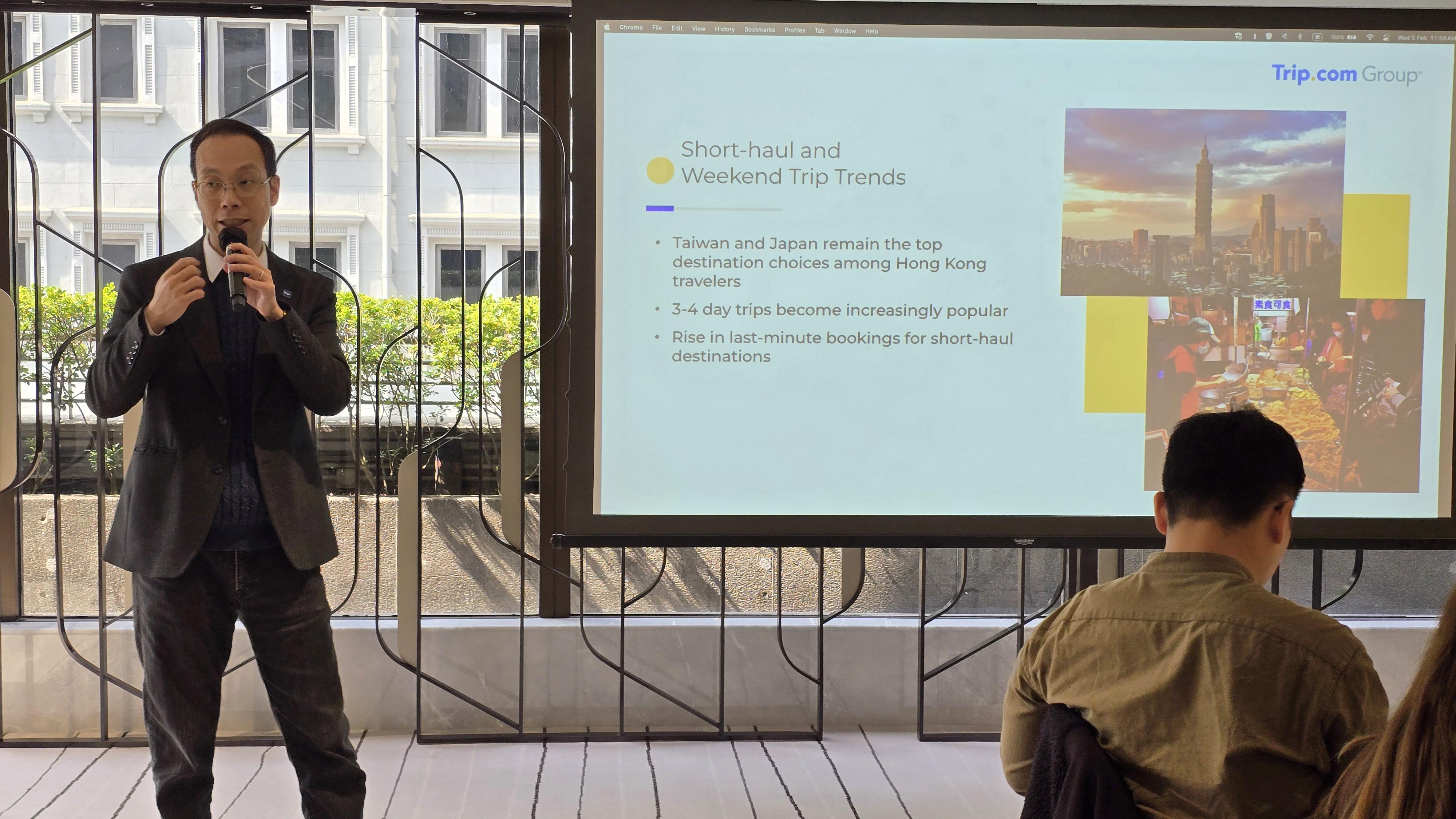 愈來愈多接連周末的即興短途旅行,尤以台灣和日本為熱門地區。