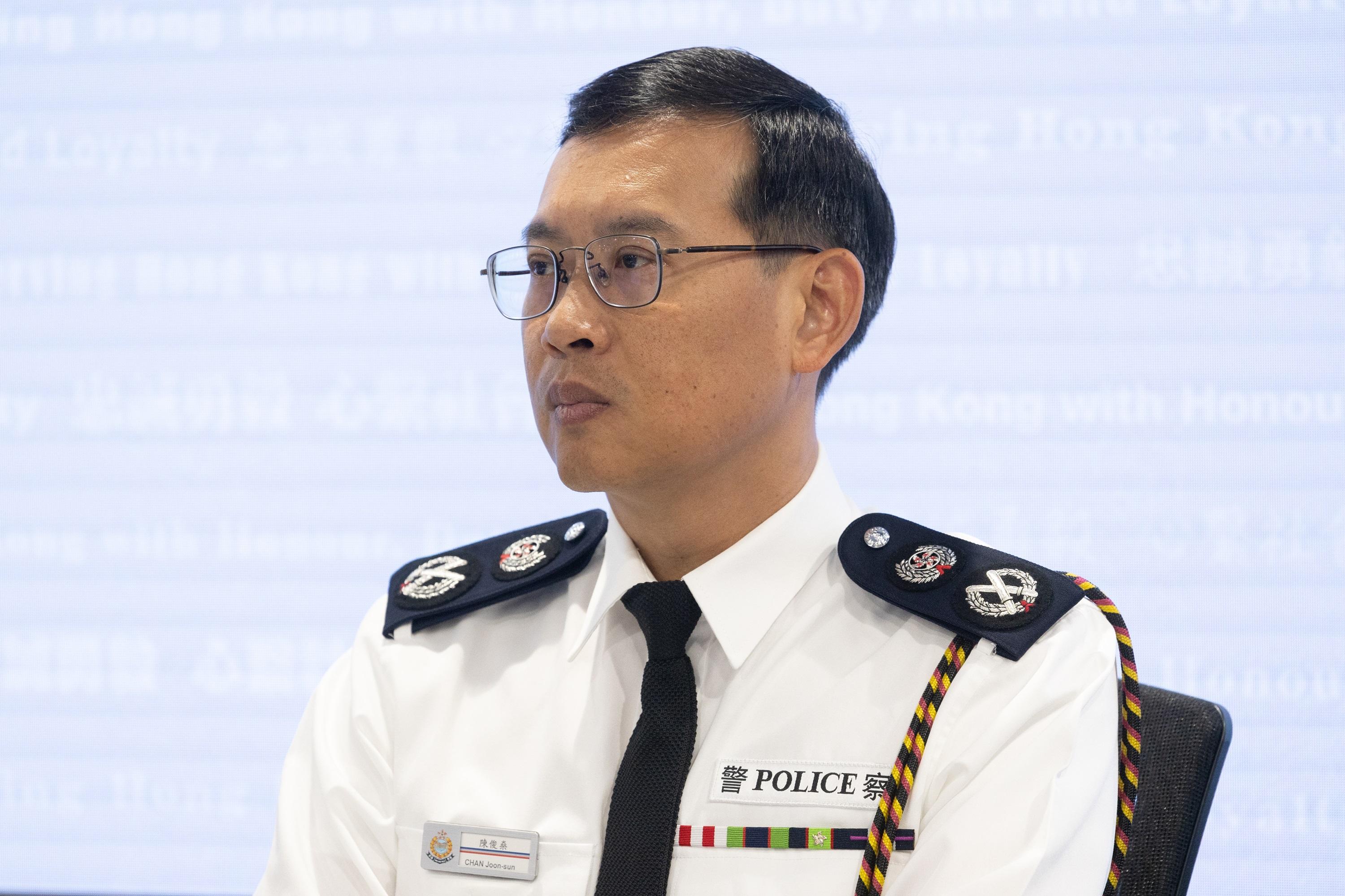 副處長(管理)陳俊燊。(蘇文傑攝)