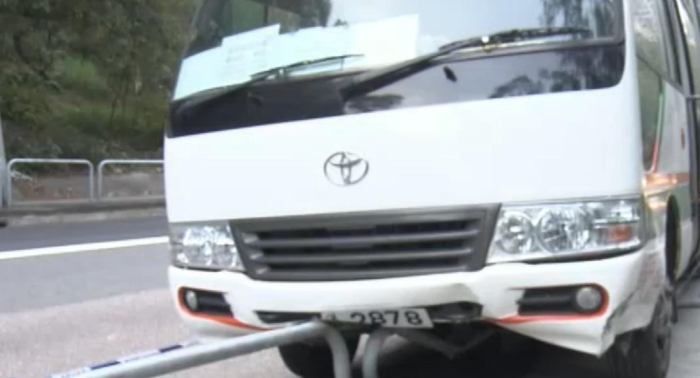 馬鞍山發生奪命車禍。(now電視新聞截圖)