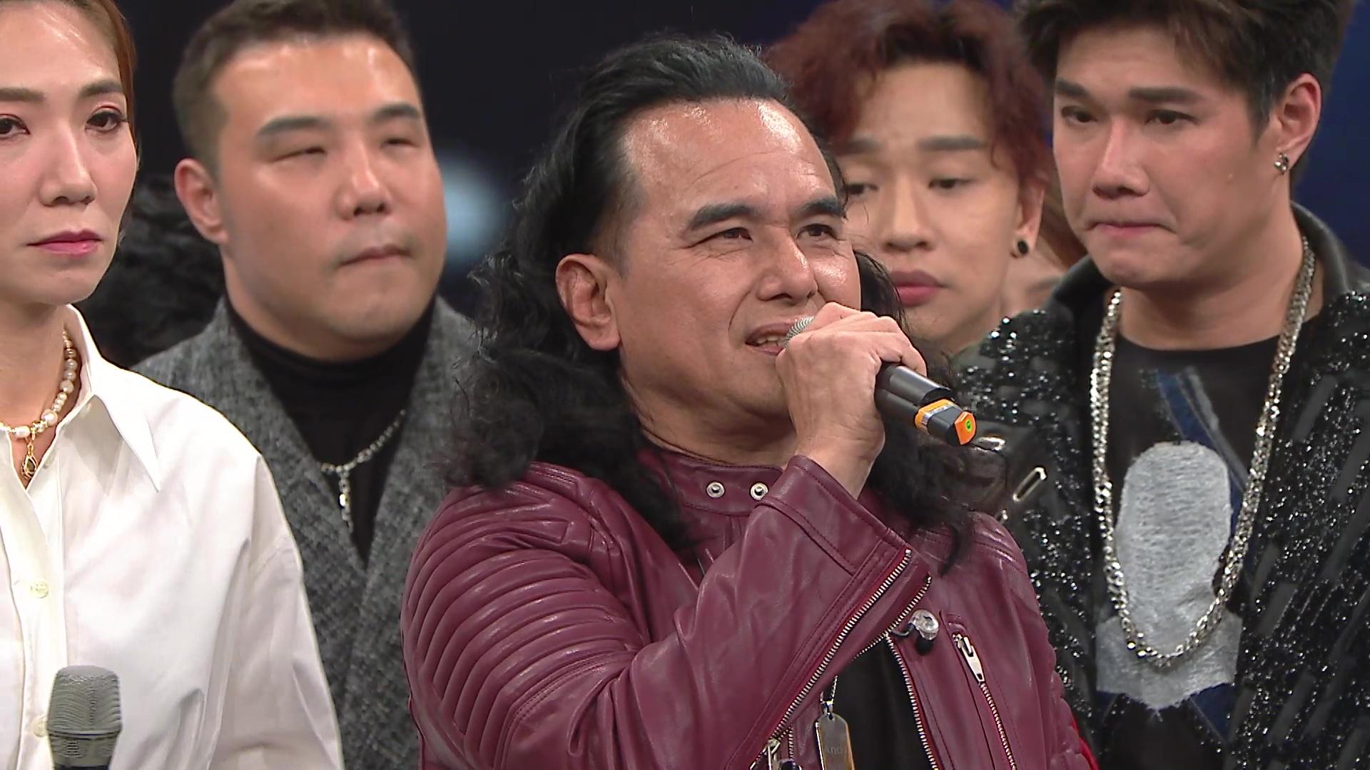 獻唱《每一句說話》的劉傳民,今集被淘汰。