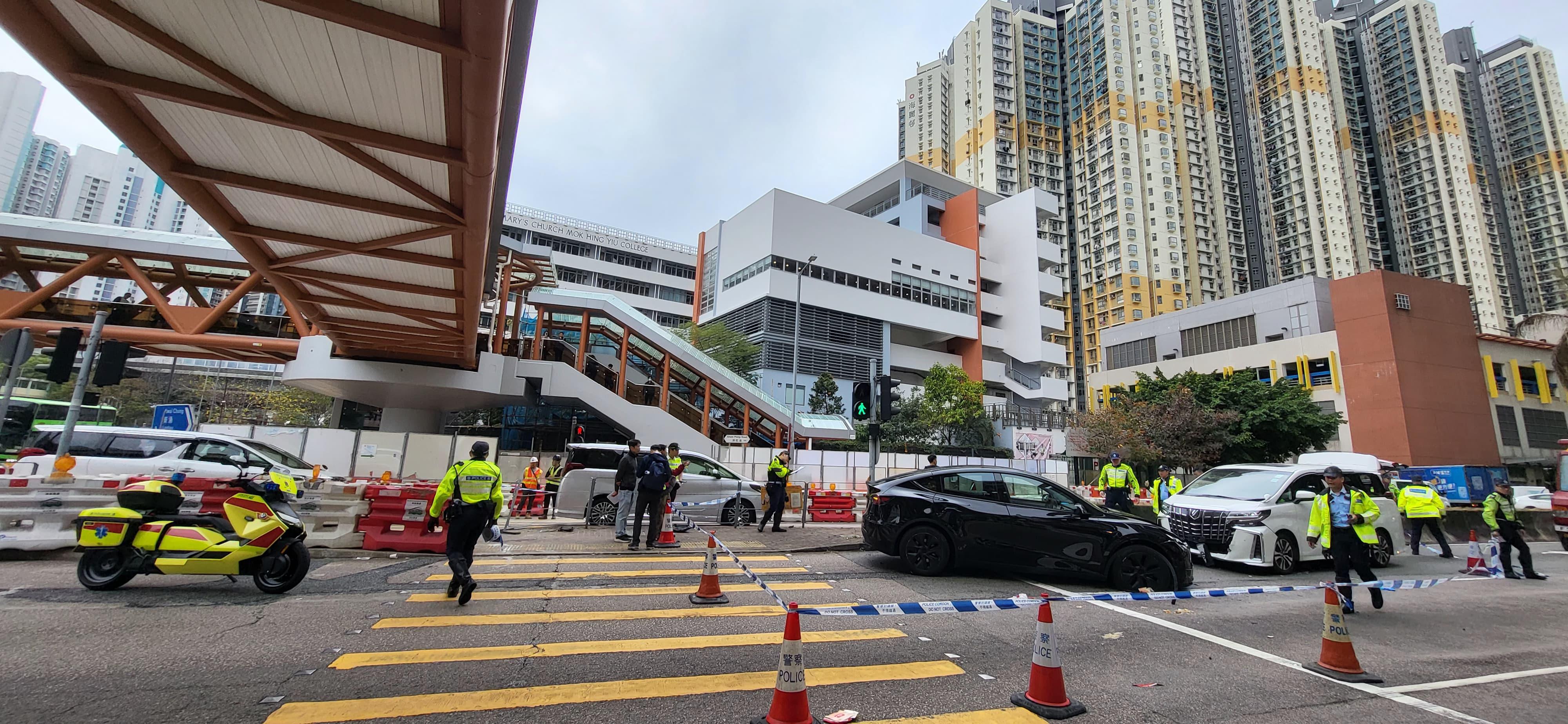 警方封鎖現場調查。