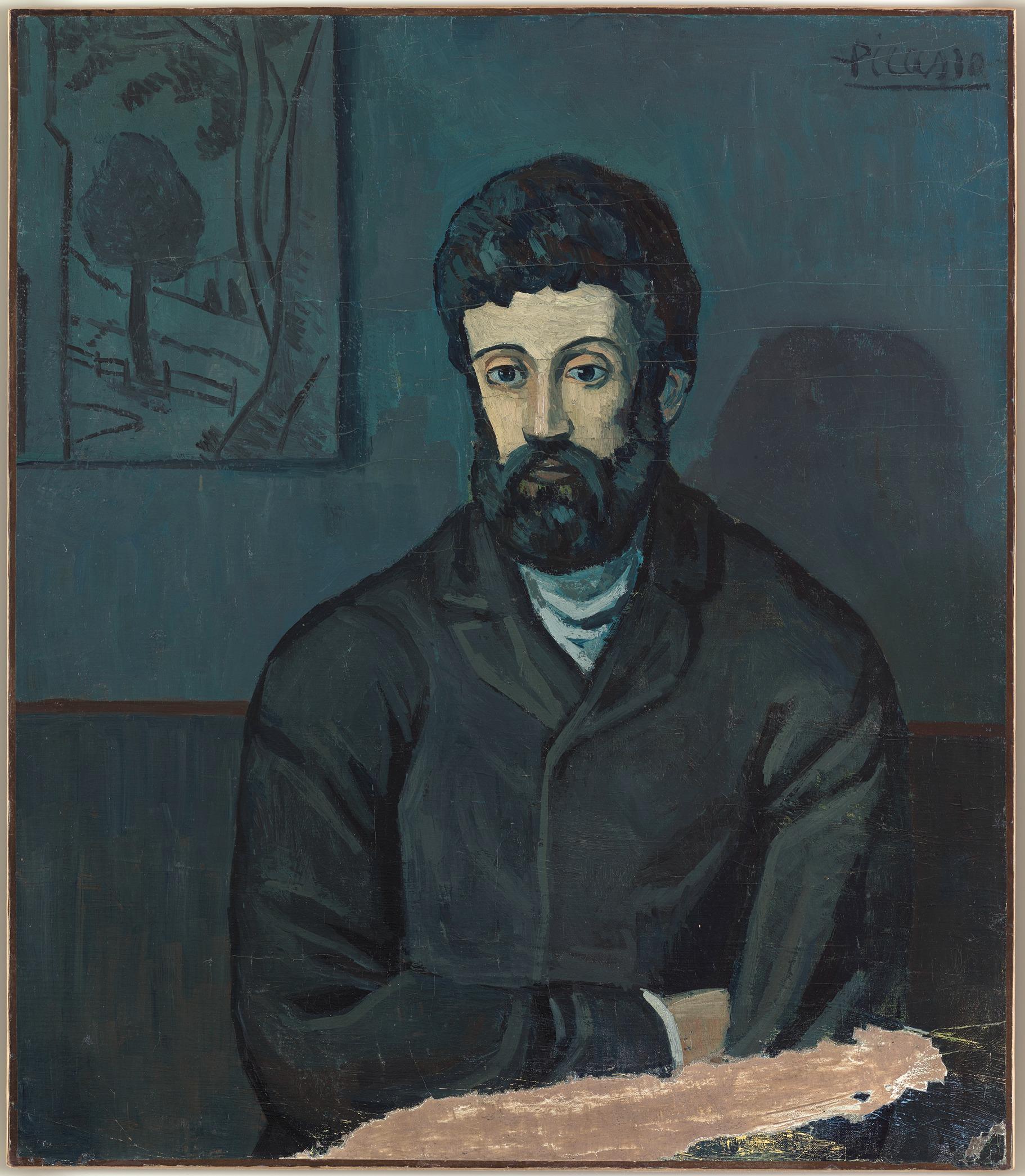 《男子肖像》 1902至1903年