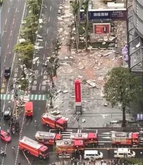 台中新光三越氣爆