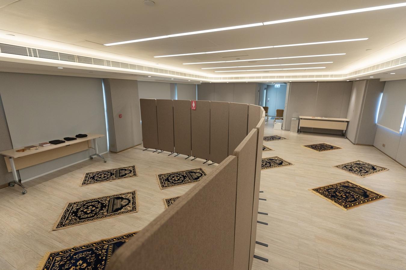 昂坪市集祈禱室。(昂坪360)