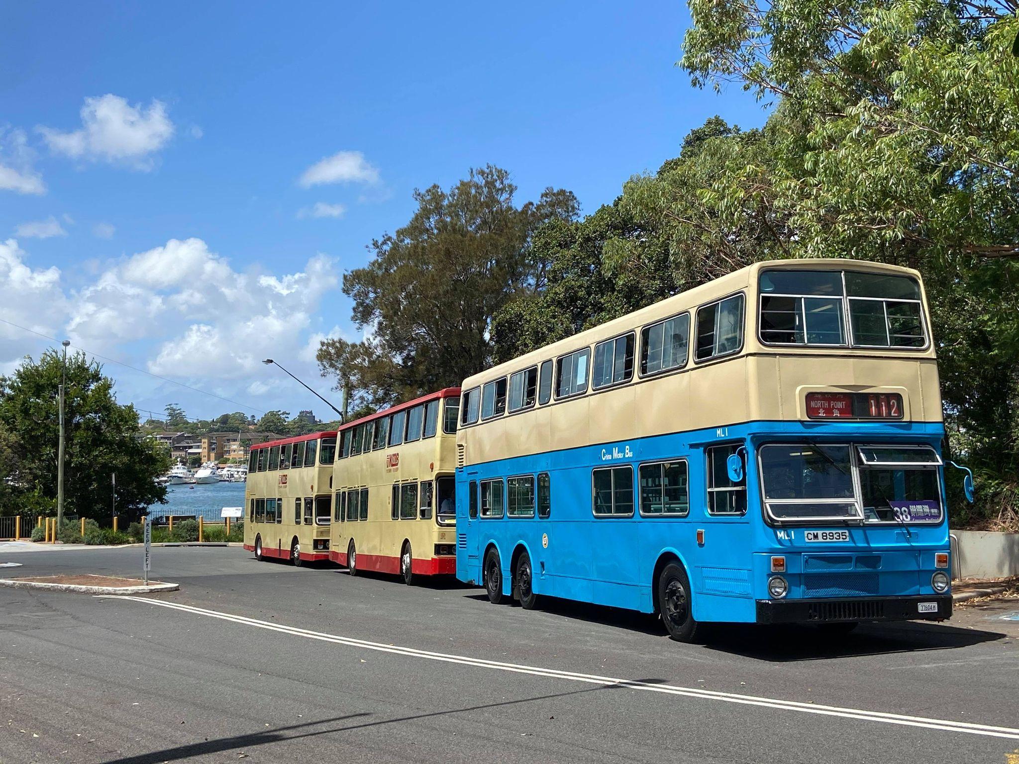 悉尼巴士博物館舉行一年一度的香港巴士日體驗活動。(悉尼巴士博物館)