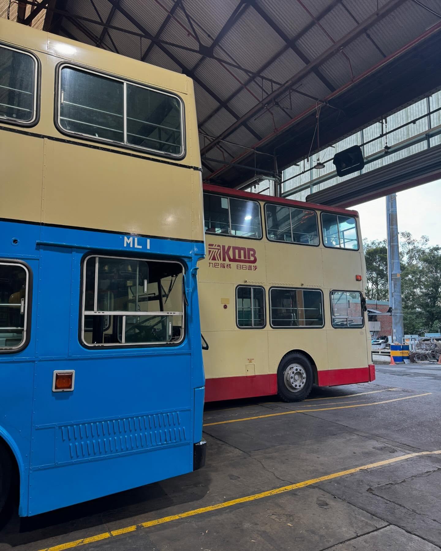悉尼巴士博物館舉行一年一度的香港巴士日體驗活動。(悉尼巴士博物館)