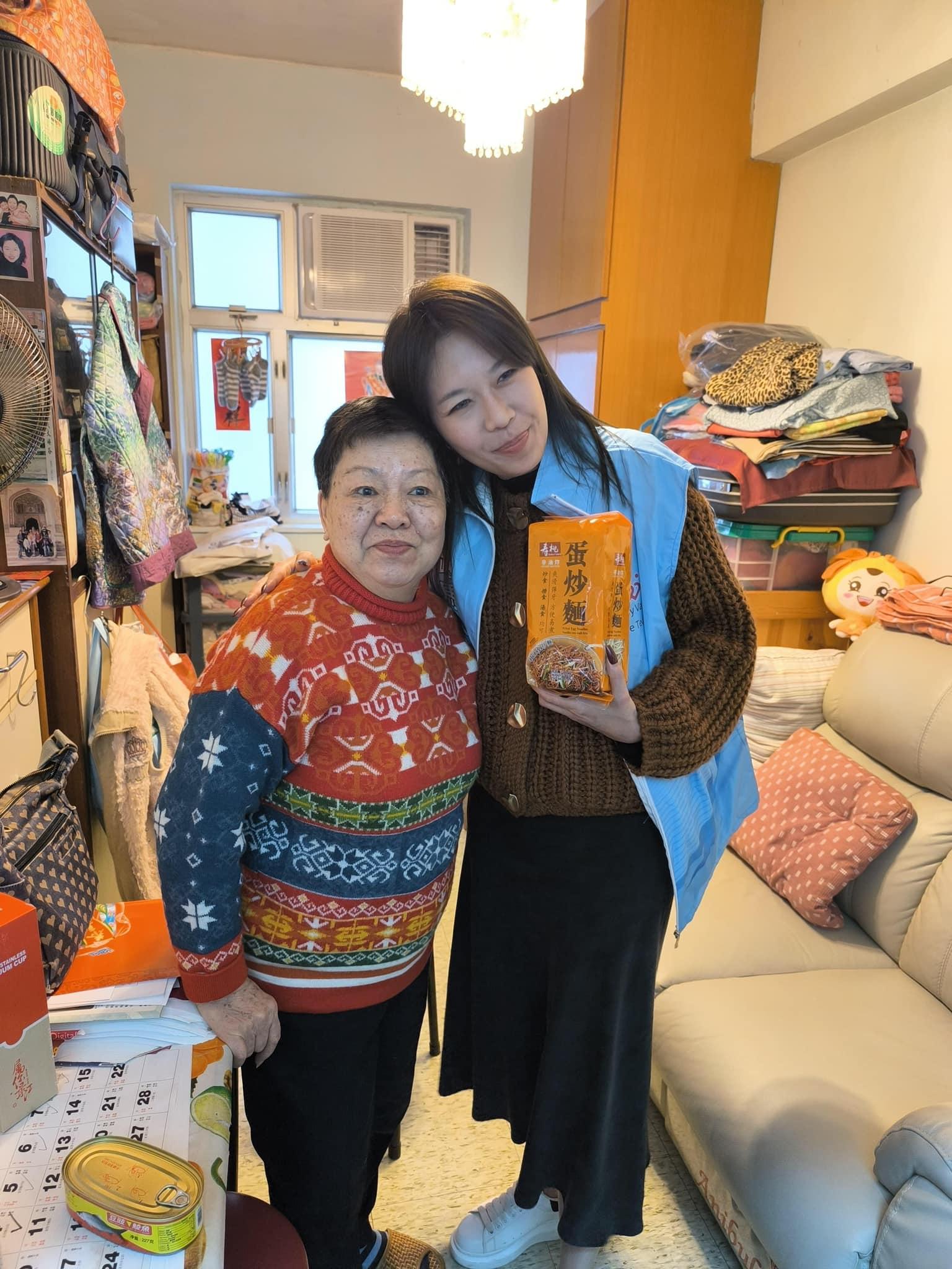 稱宋芝齡為「安太」的婆婆。(宋芝齡Facebook)