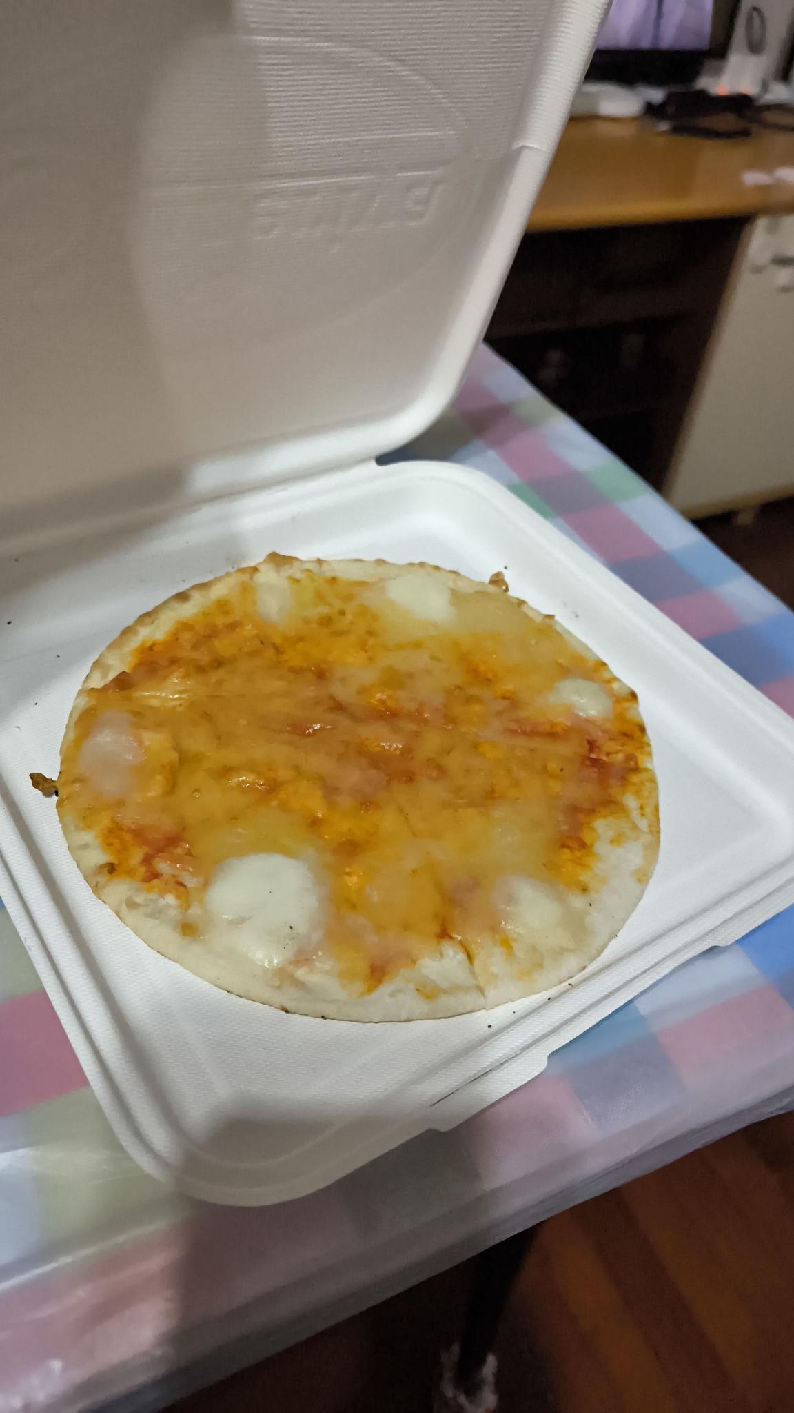 網民分享購得「生pizza」的經歷。(FB「油塘人之家」)