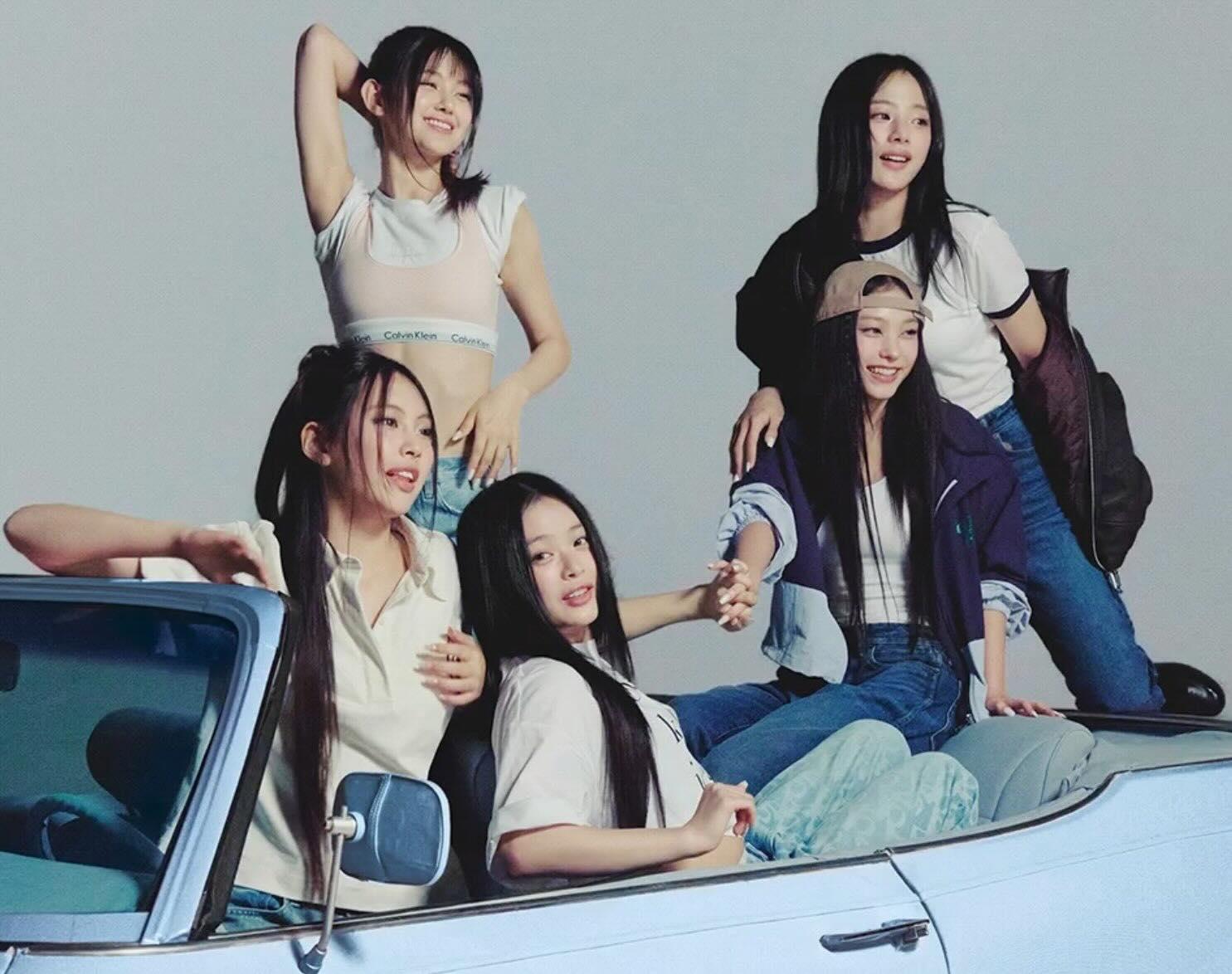 NJZ易名後繼續被Calvin Klein起用。