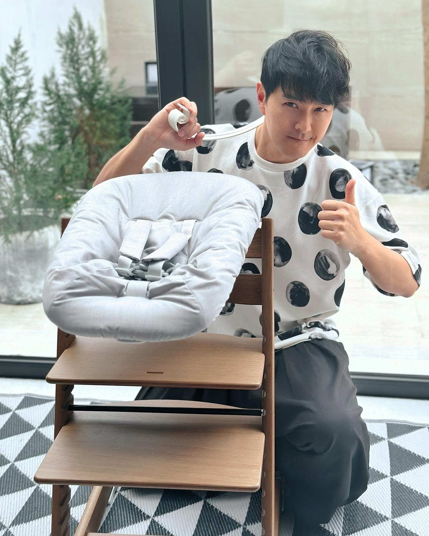 蕭正楠連BB床斬已經準備。