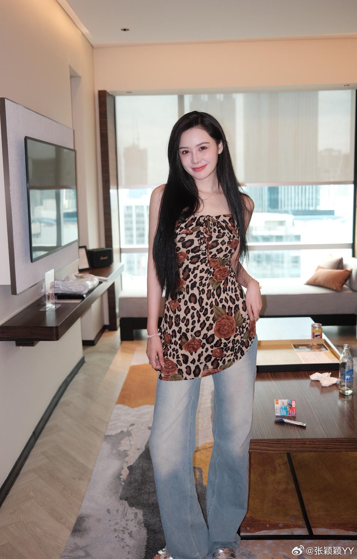 張穎穎曾與汪小菲相愛2個月後分手。(張穎穎微博)