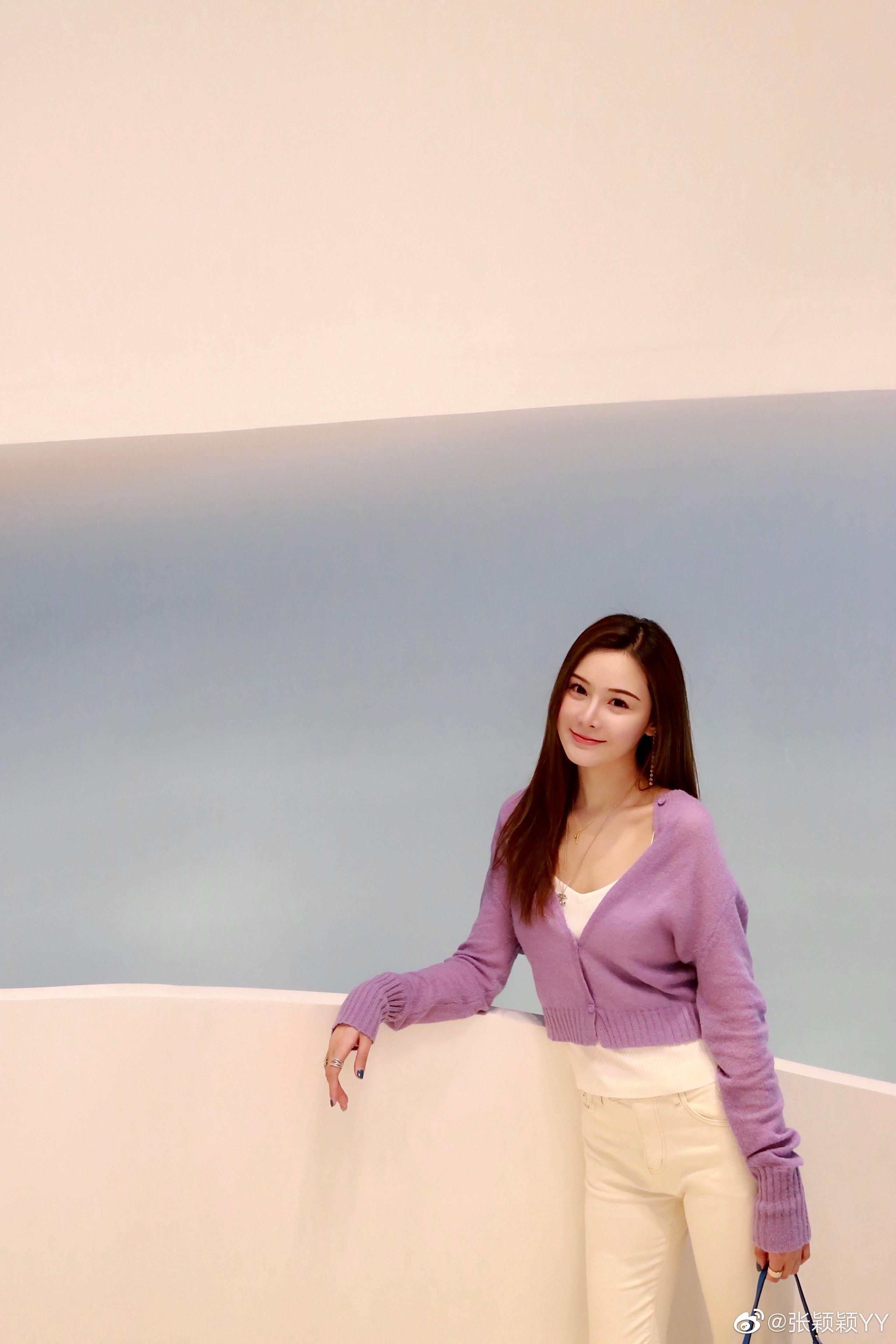 張穎穎曾與汪小菲相愛2個月後分手。(張穎穎微博)