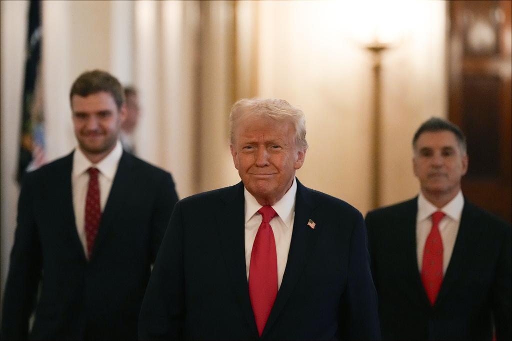 特朗普正推動大幅縮小聯邦政府規模的行動。(美聯社)