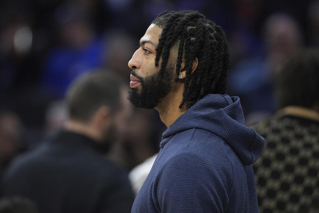 安東尼戴維斯仍未可為獨行俠上陣。(美聯社)