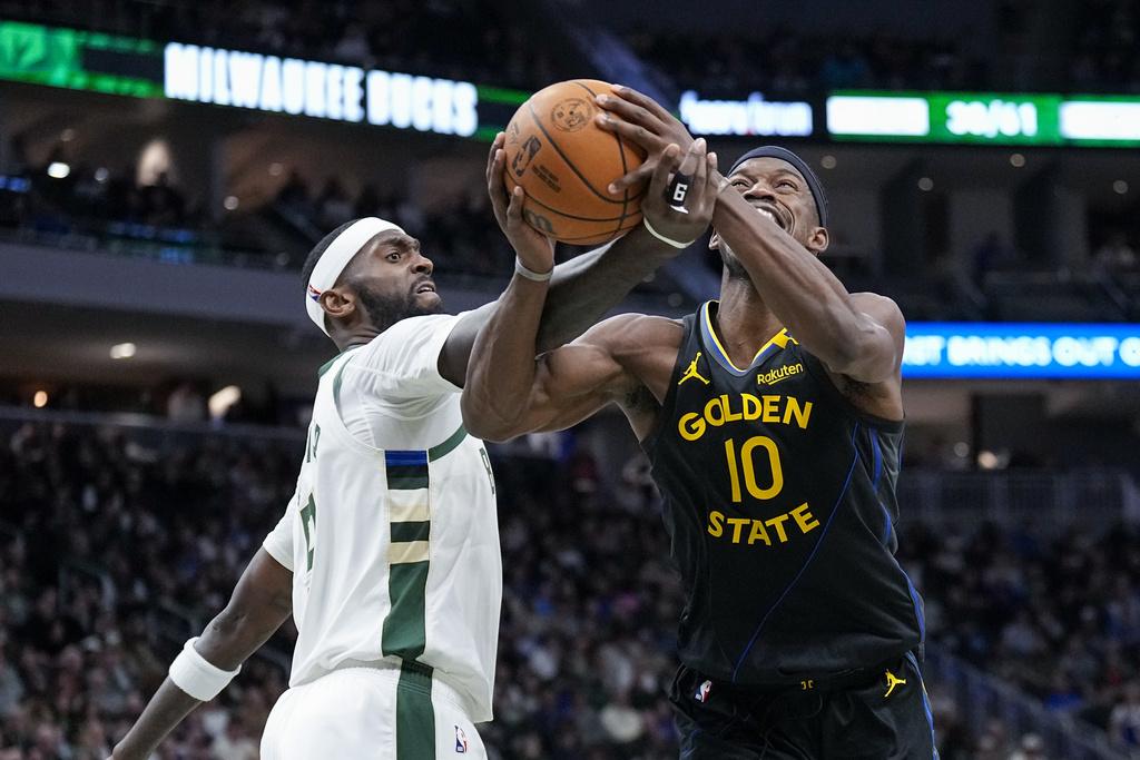 勇士125:111擊敗公鹿。(美聯社)