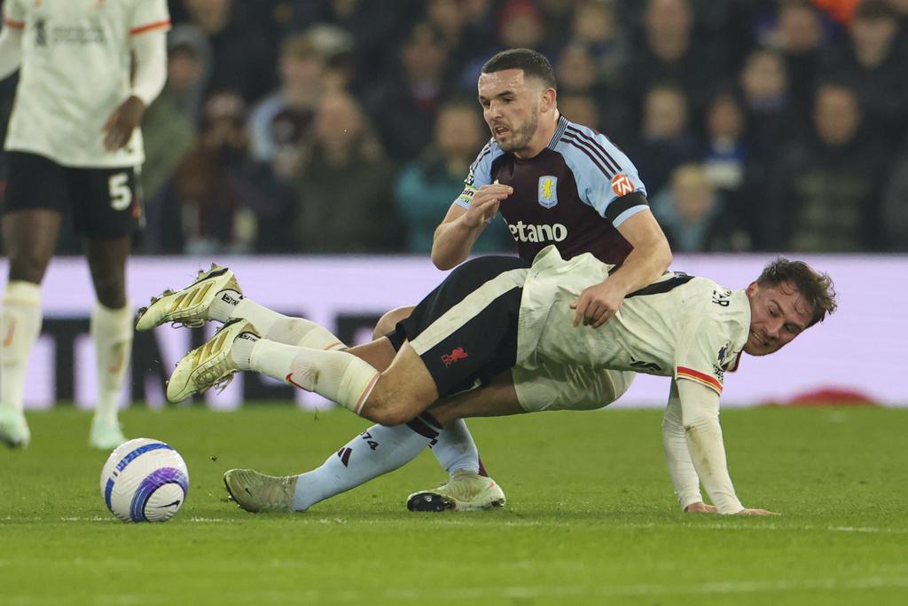 維拉賽和利物浦後,以39分排英超第9名。(美聯社)