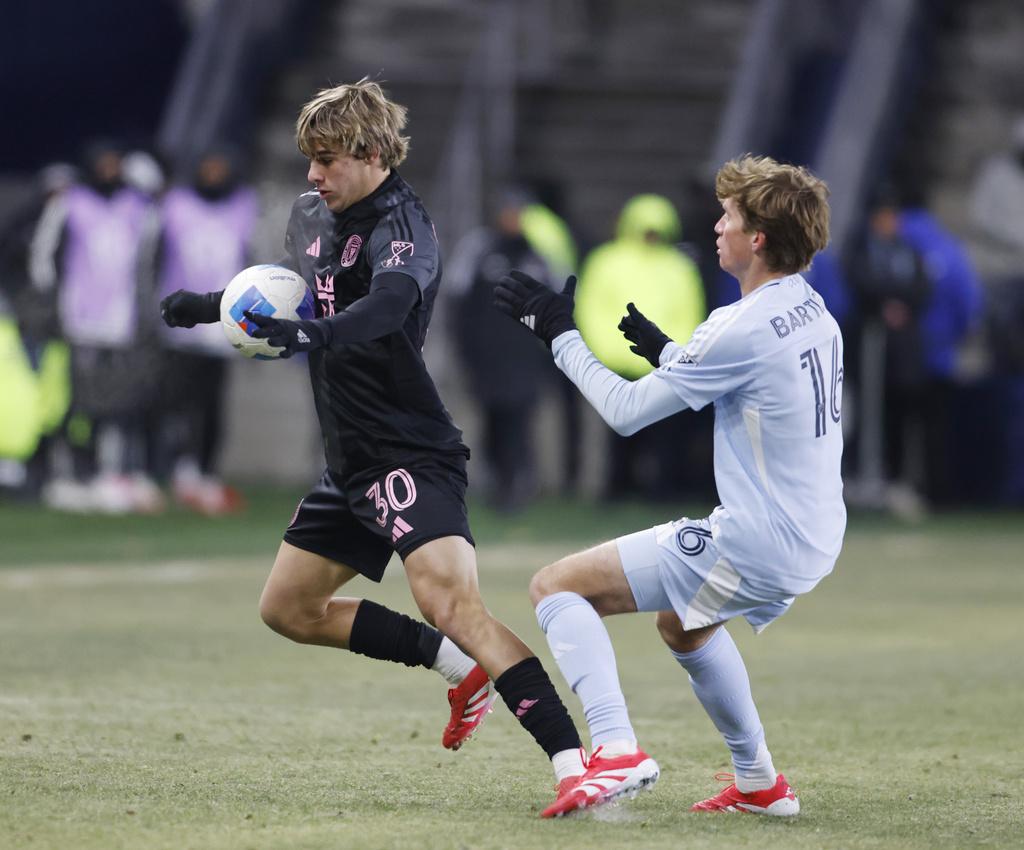 國際邁亞密1︰0堪薩斯城。(美聯社)