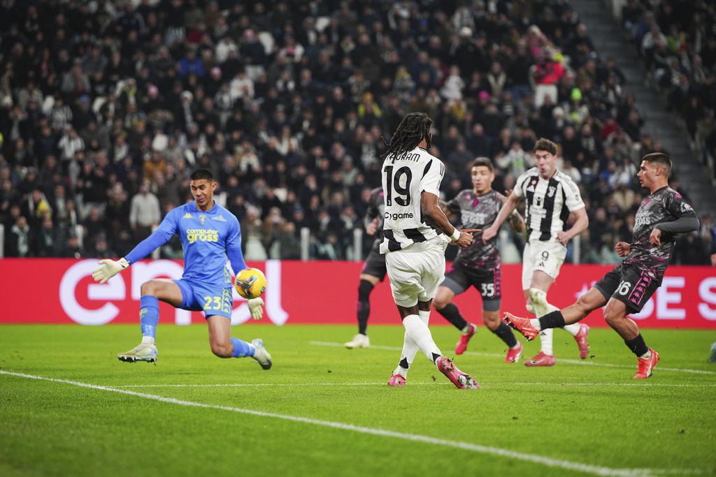 卡夫蘭杜林為祖雲達斯在下半場追平。(美聯社)