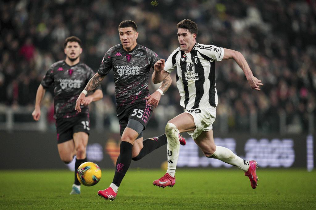 祖雲達斯意大利盃遭安玻里淘汰。(美聯社)