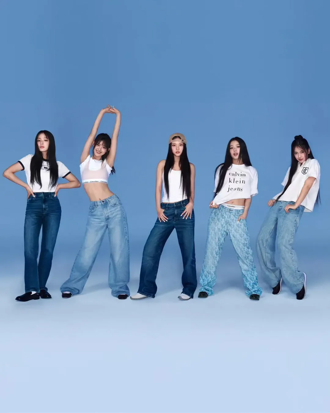 NJZ為Calvin Klein的服飾,帶來更多青春活力。