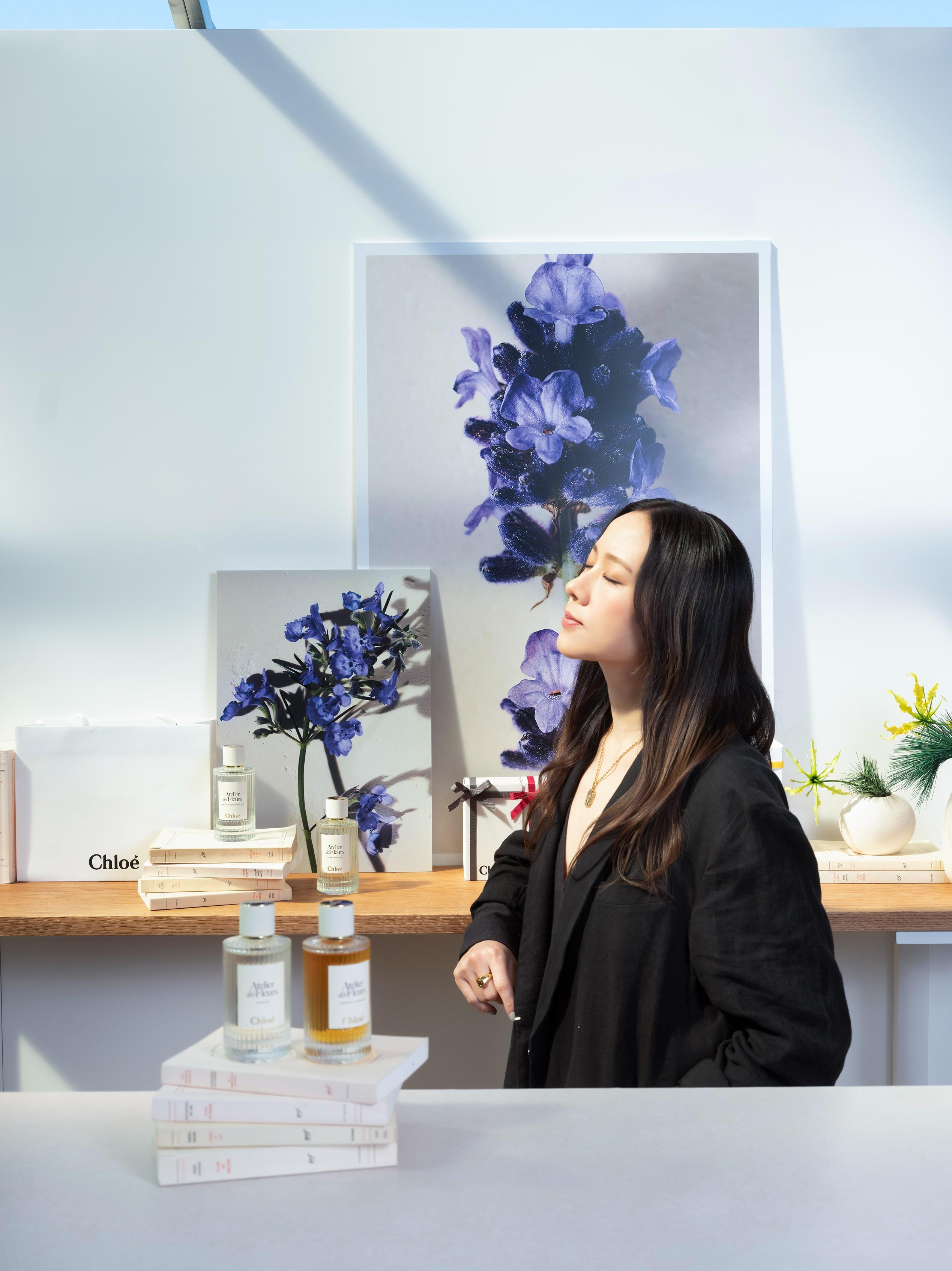 Chloe Atelier des Fleurs香港藝術展覽 林嘉欣、蔡蘿倫、Stephy打造香水與藝術的共鳴之美