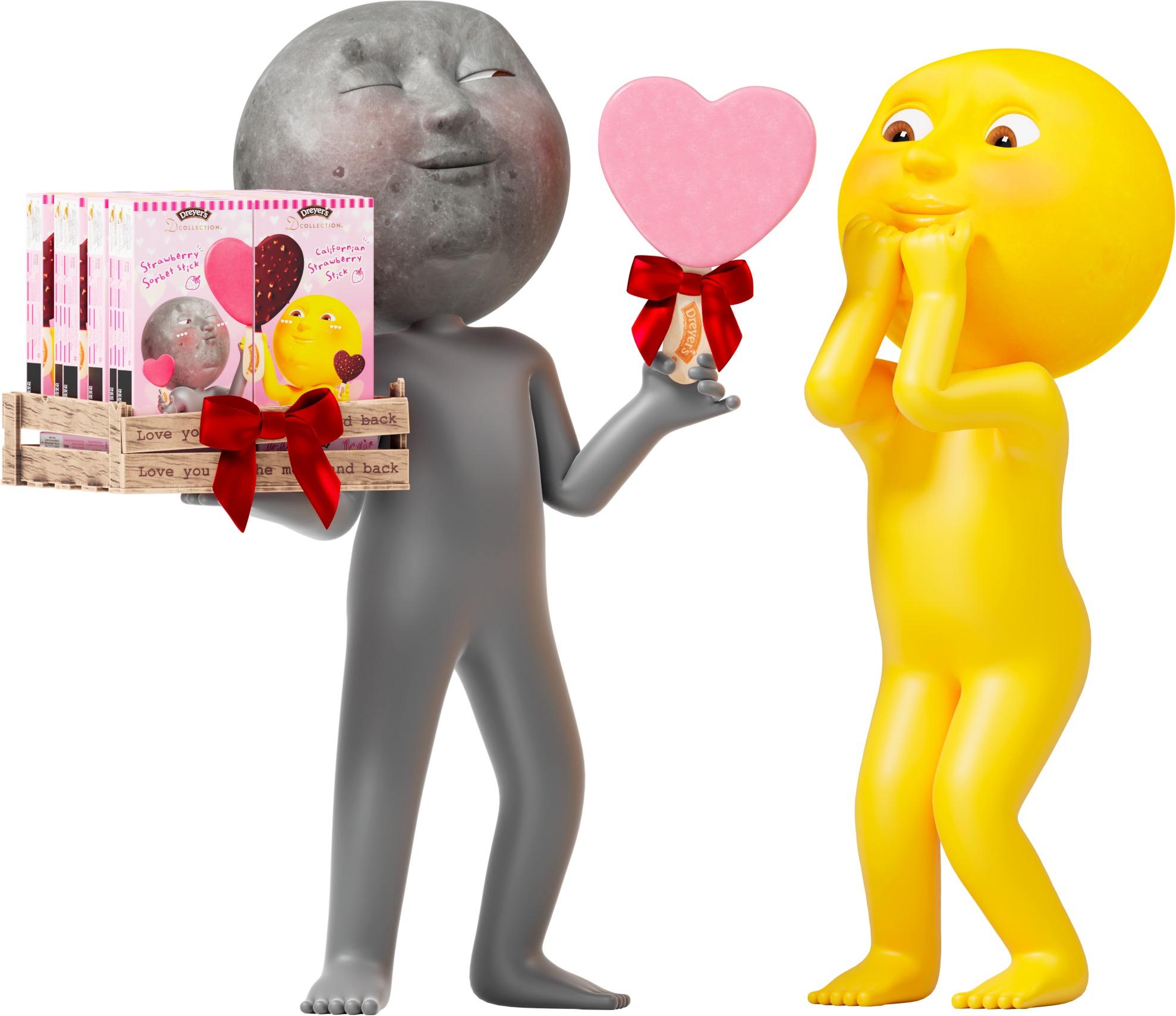 DREYER’S D-COLLECTION與本地人氣插畫Mr n Mrs Moon聯乘,推出限量Moon2 Edition甜蜜包裝。