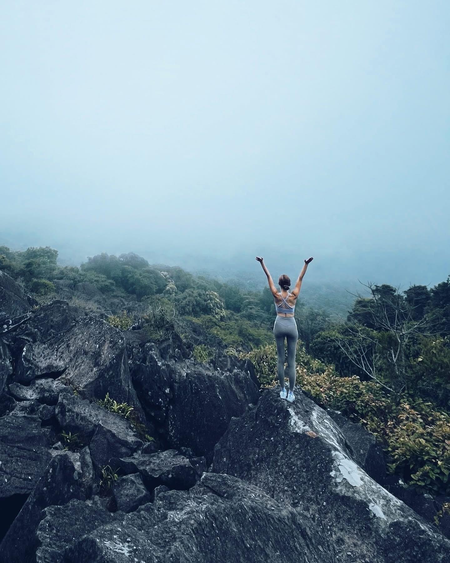 陳凱琳近日曾想放棄行山。