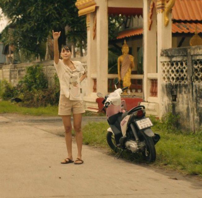 Lisa近日客串美劇《白蓮花》第三季的演出。