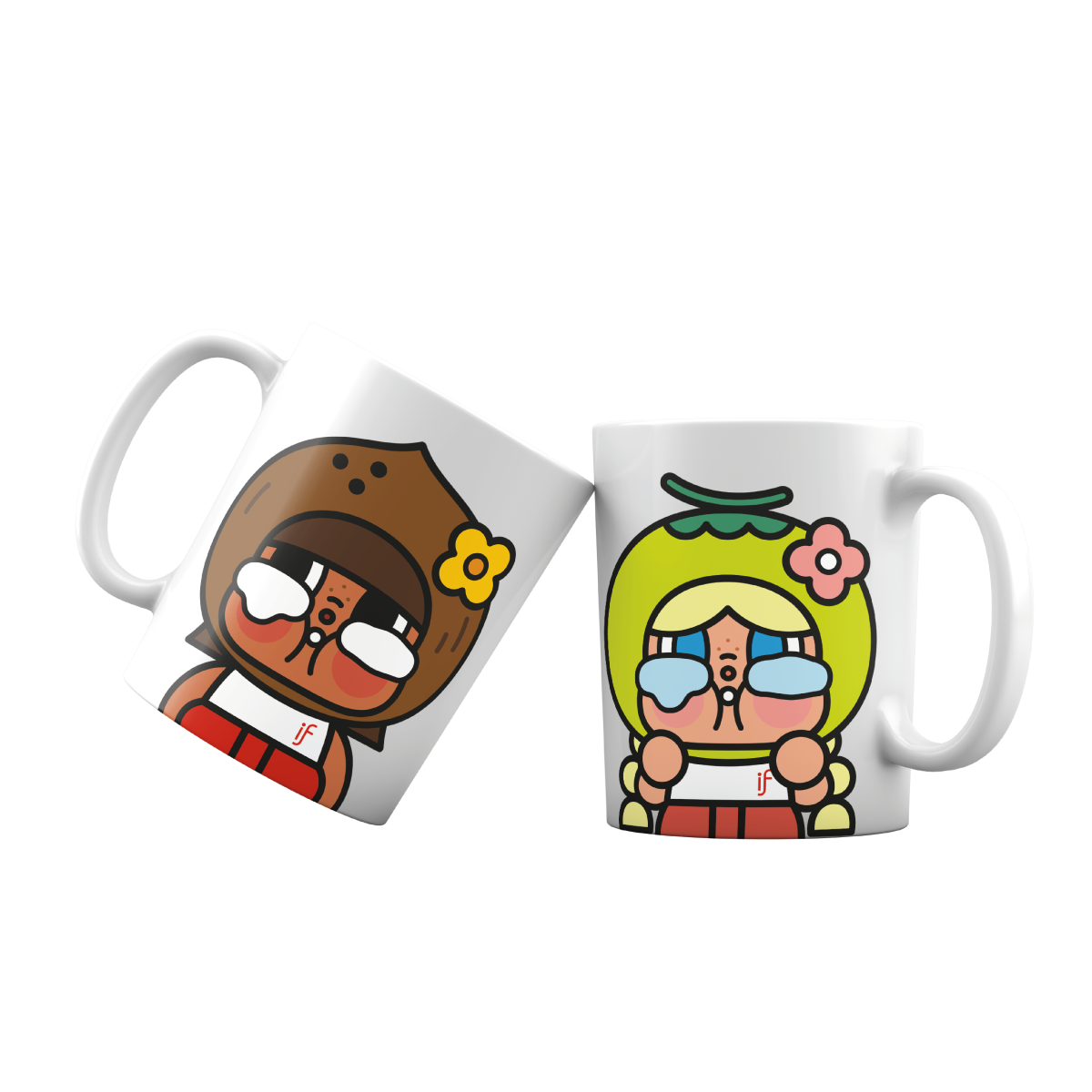 IF x POP MART X CRYBABY別注版馬克杯