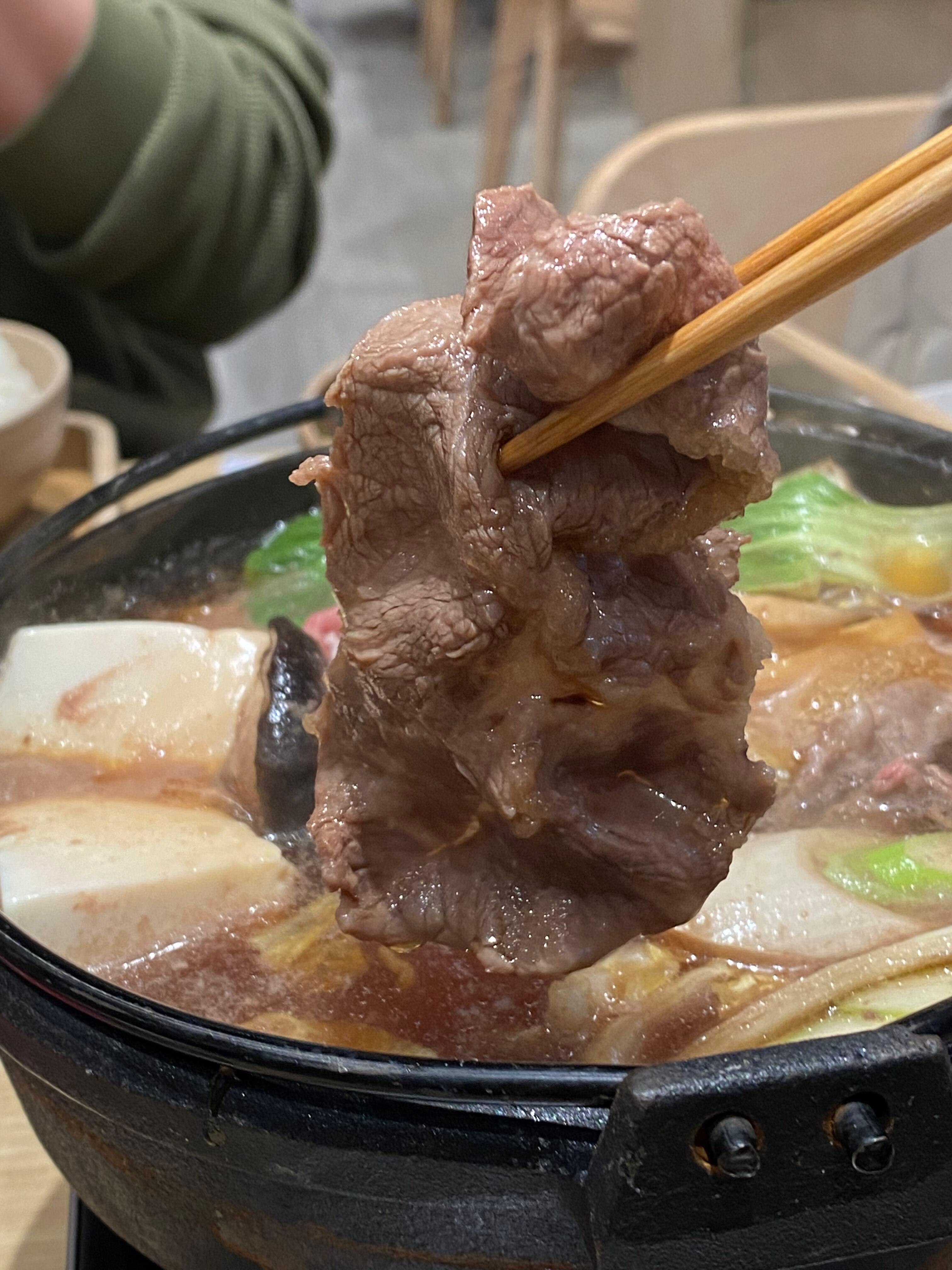 壽喜燒午市套餐優惠$98