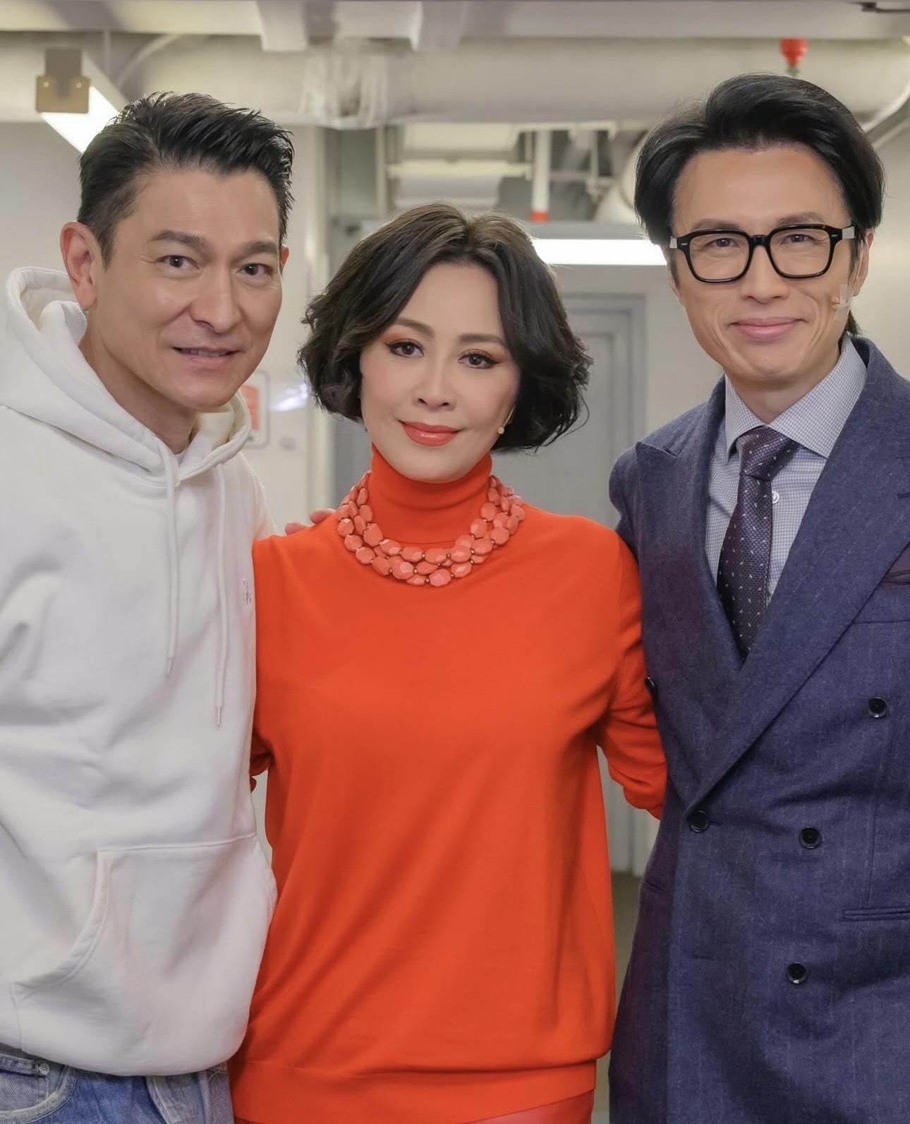 劉德華驚喜現身 。