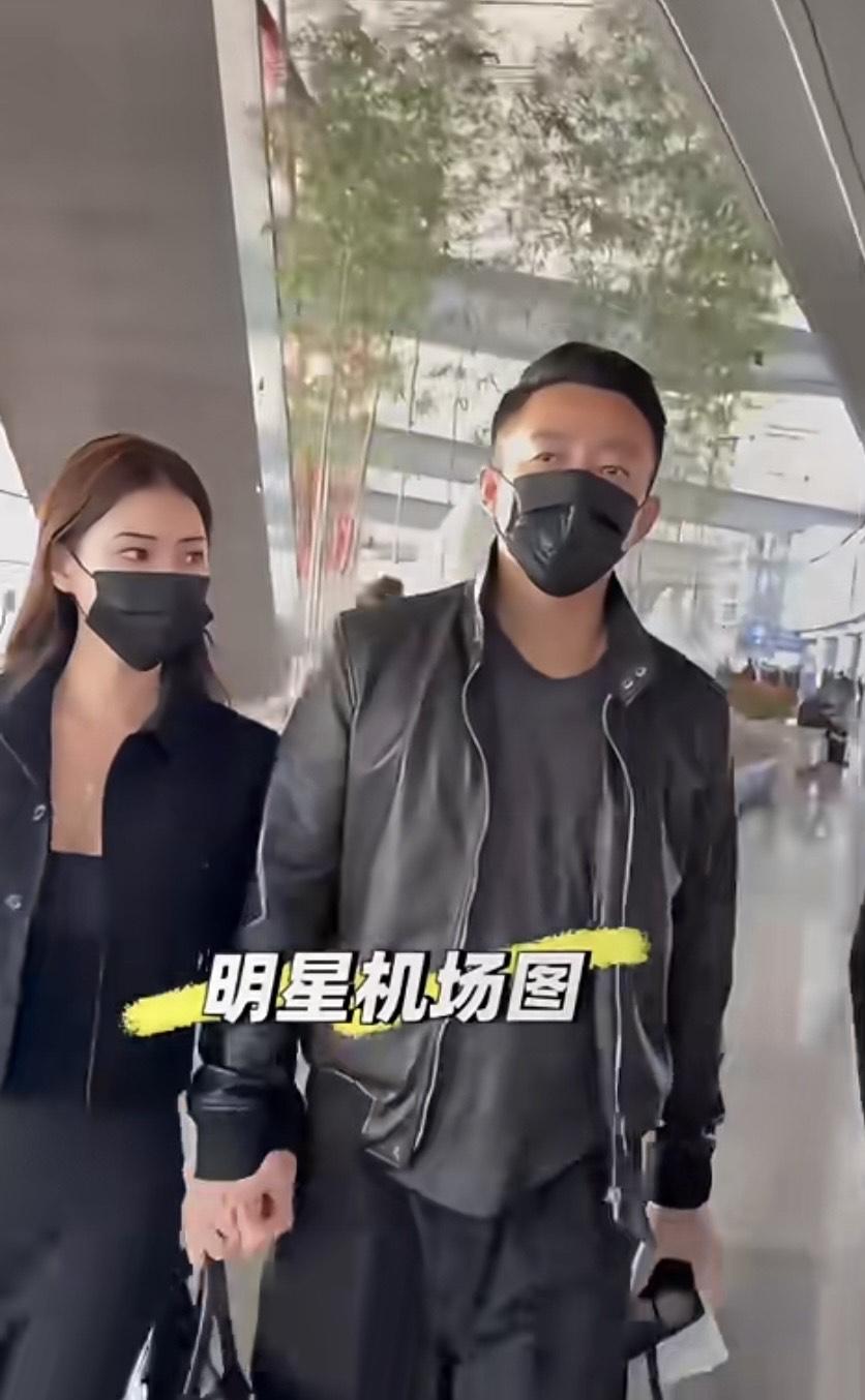 汪小菲昨日與現任太太馬筱梅在台灣機場拖手現身,即被網民鬧爆似做騷。