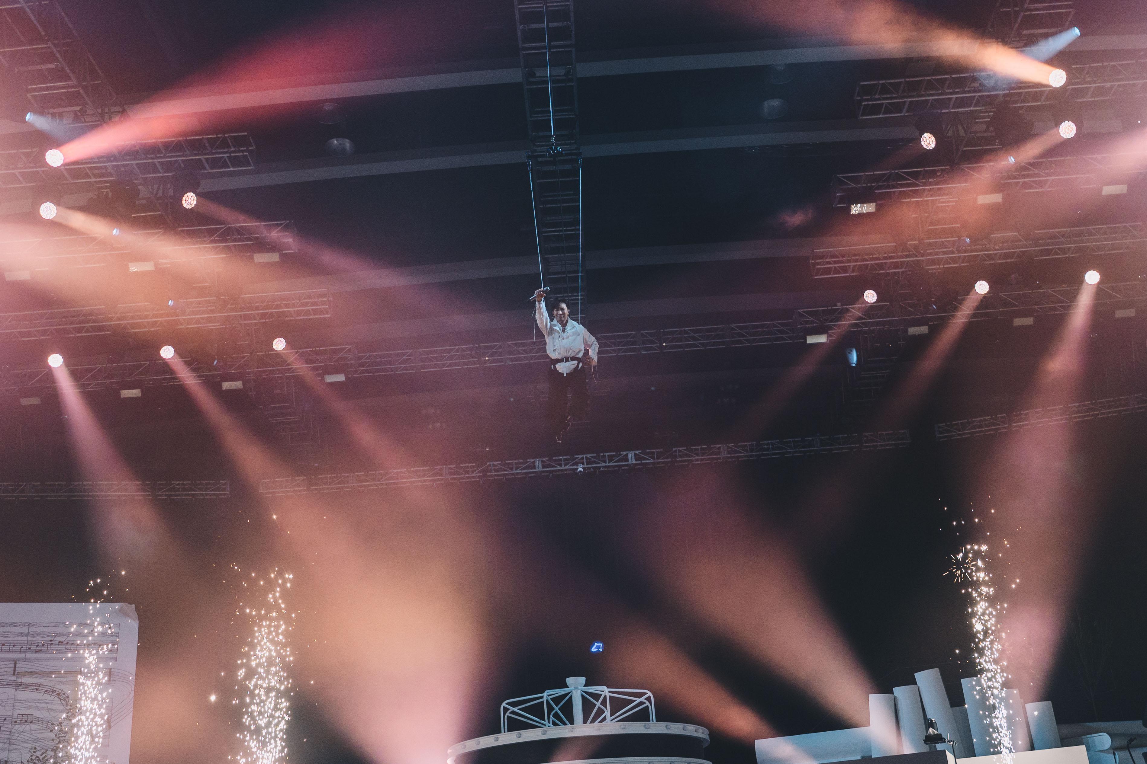 陳柏宇抱病開騷,仍堅持吊威也演出。