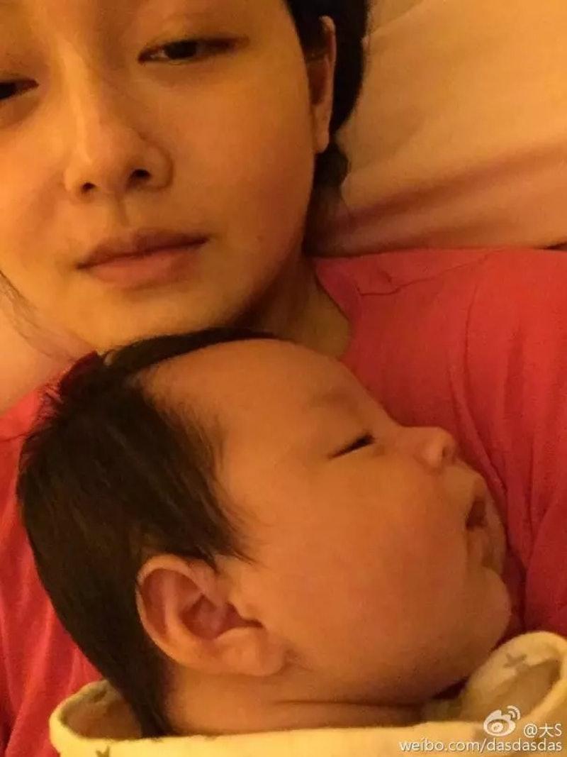 大S身體向來虛弱,生小朋友更是搵命搏。